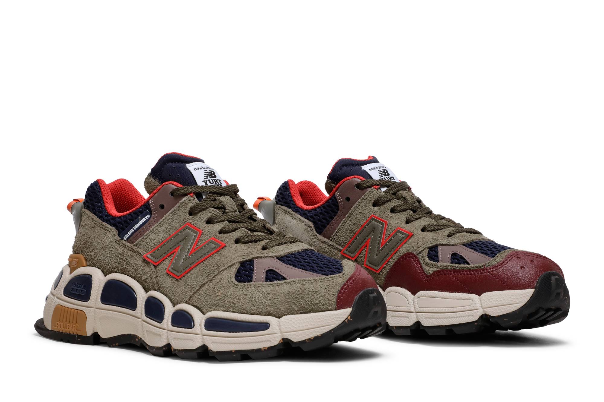 Salehe Bembury x New Balance 574 ‘Yurt Team Forest Green’ MS574YSB - Image 8