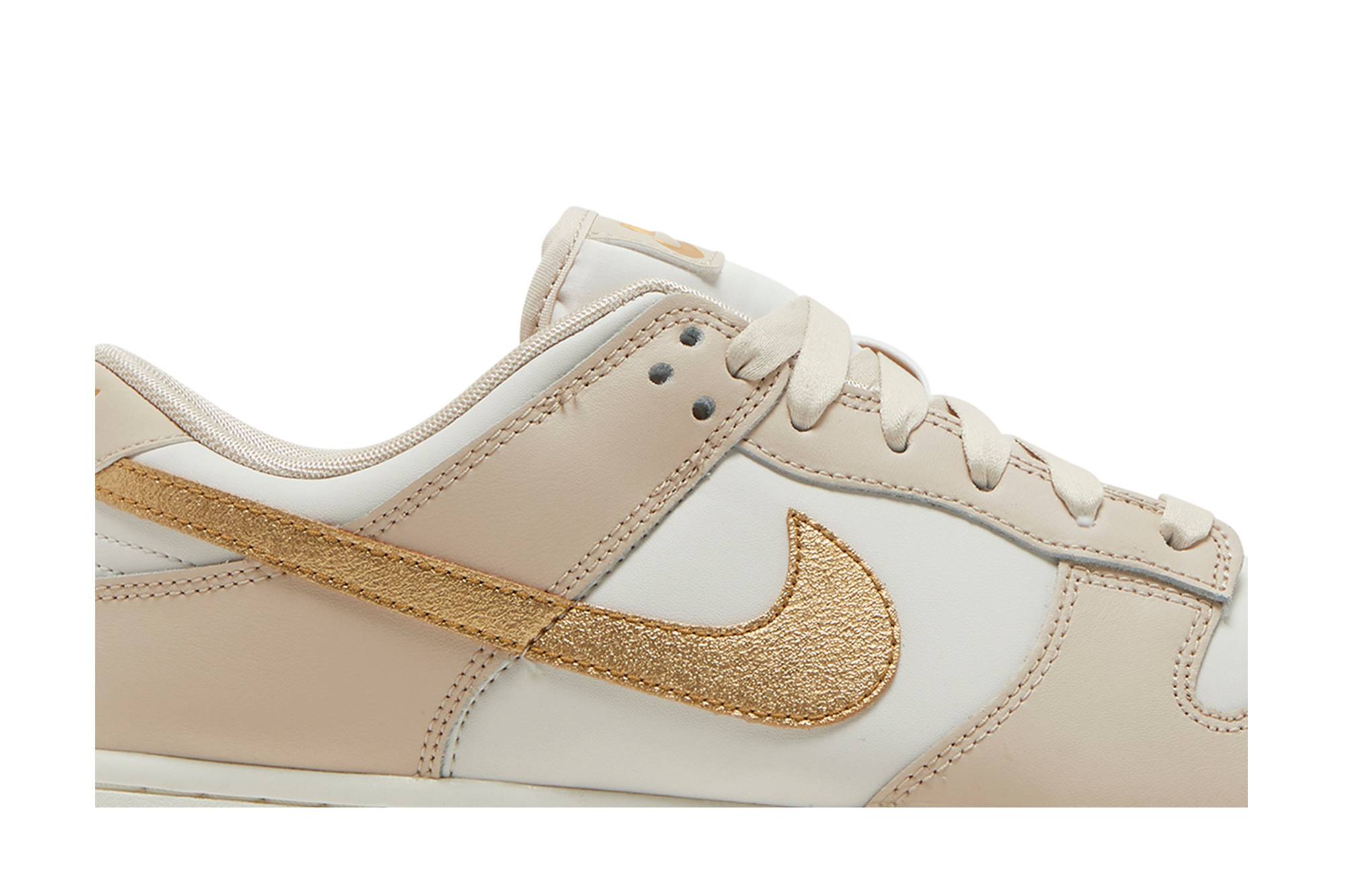 Nike Dunk Low ‘Gold Swoosh’ DX5930-001 4Fn - Image 2