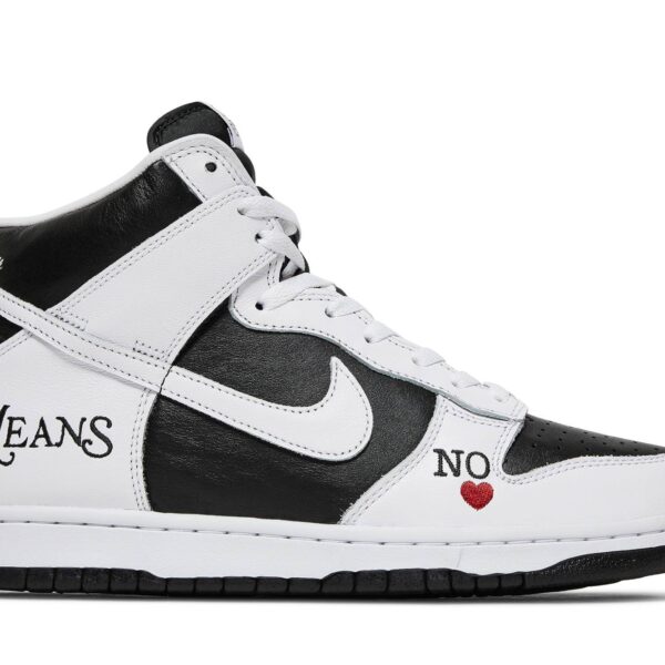 Supreme x Nike SB Dunk High ‘By Any Means Black’ DN3741-002