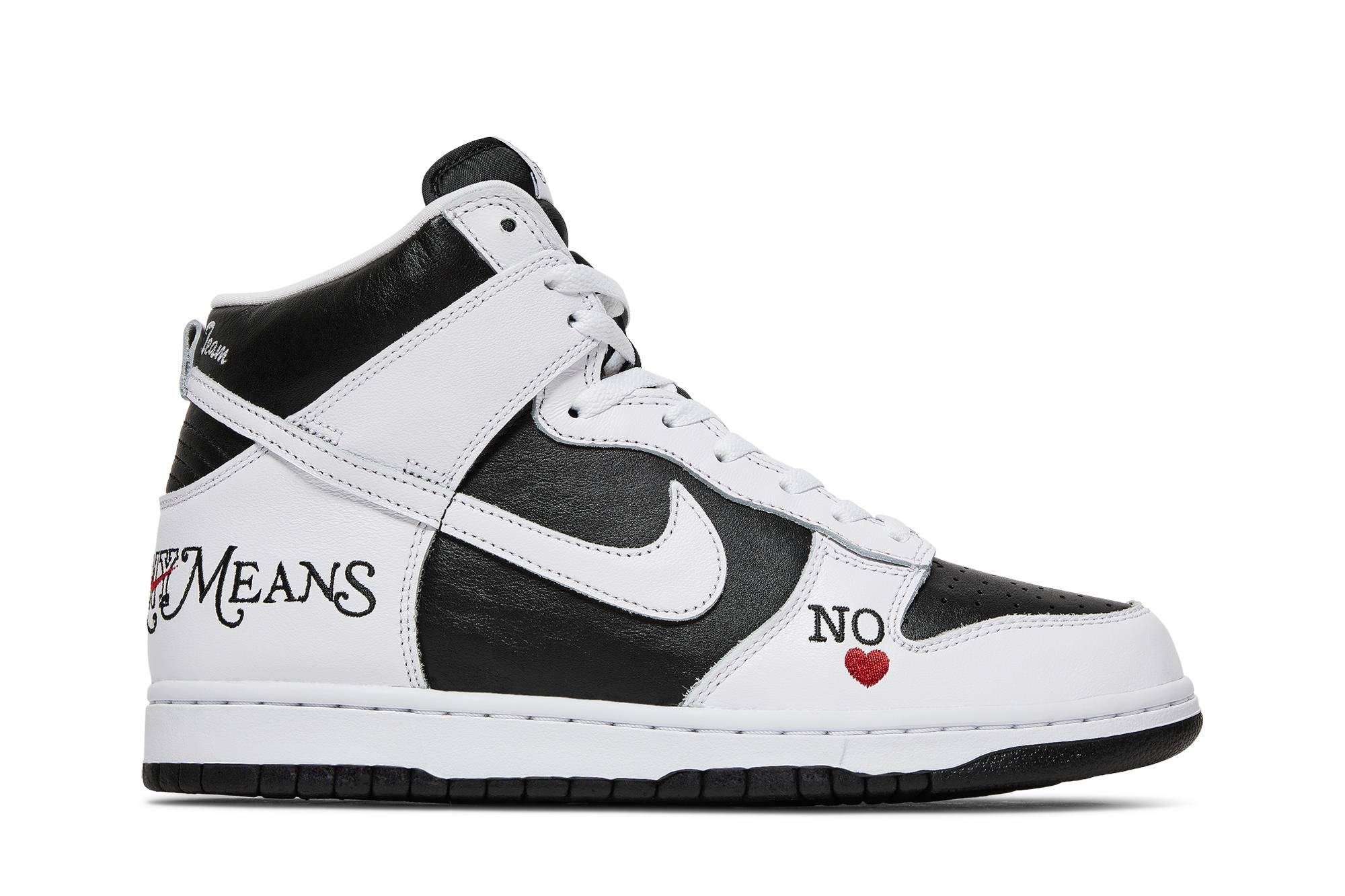 Supreme x Nike SB Dunk High ‘By Any Means Black’ DN3741-002