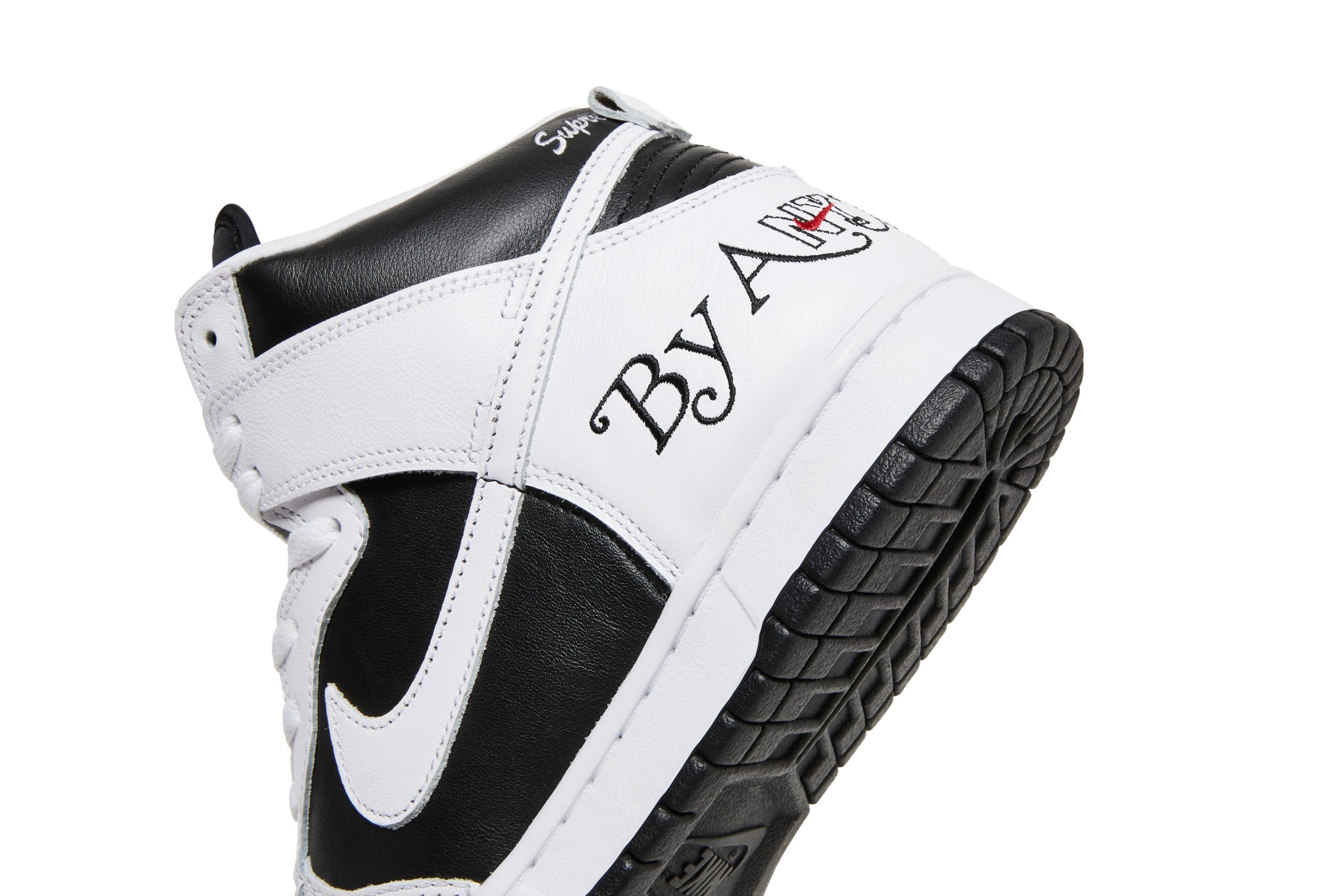 Supreme x Nike SB Dunk High ‘By Any Means Black’ DN3741-002 - Image 2