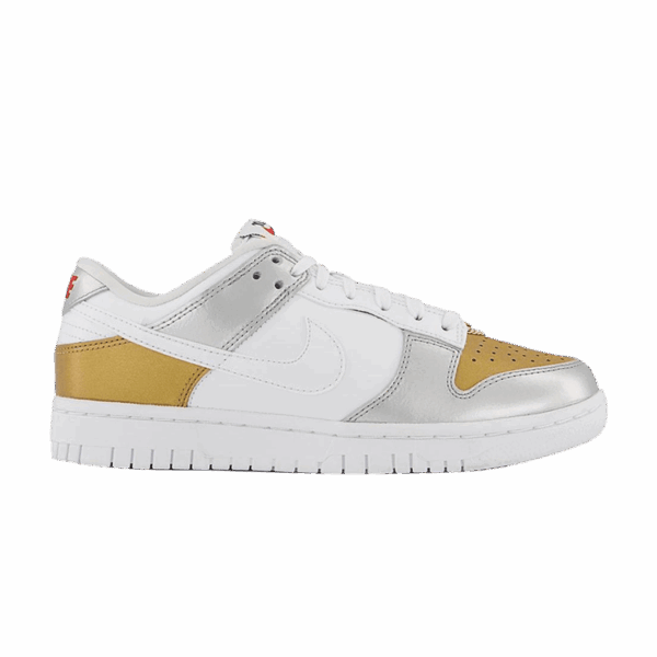 Nike Dunk Low SE ‘White Metallic Gold Silver’ DH4403-700