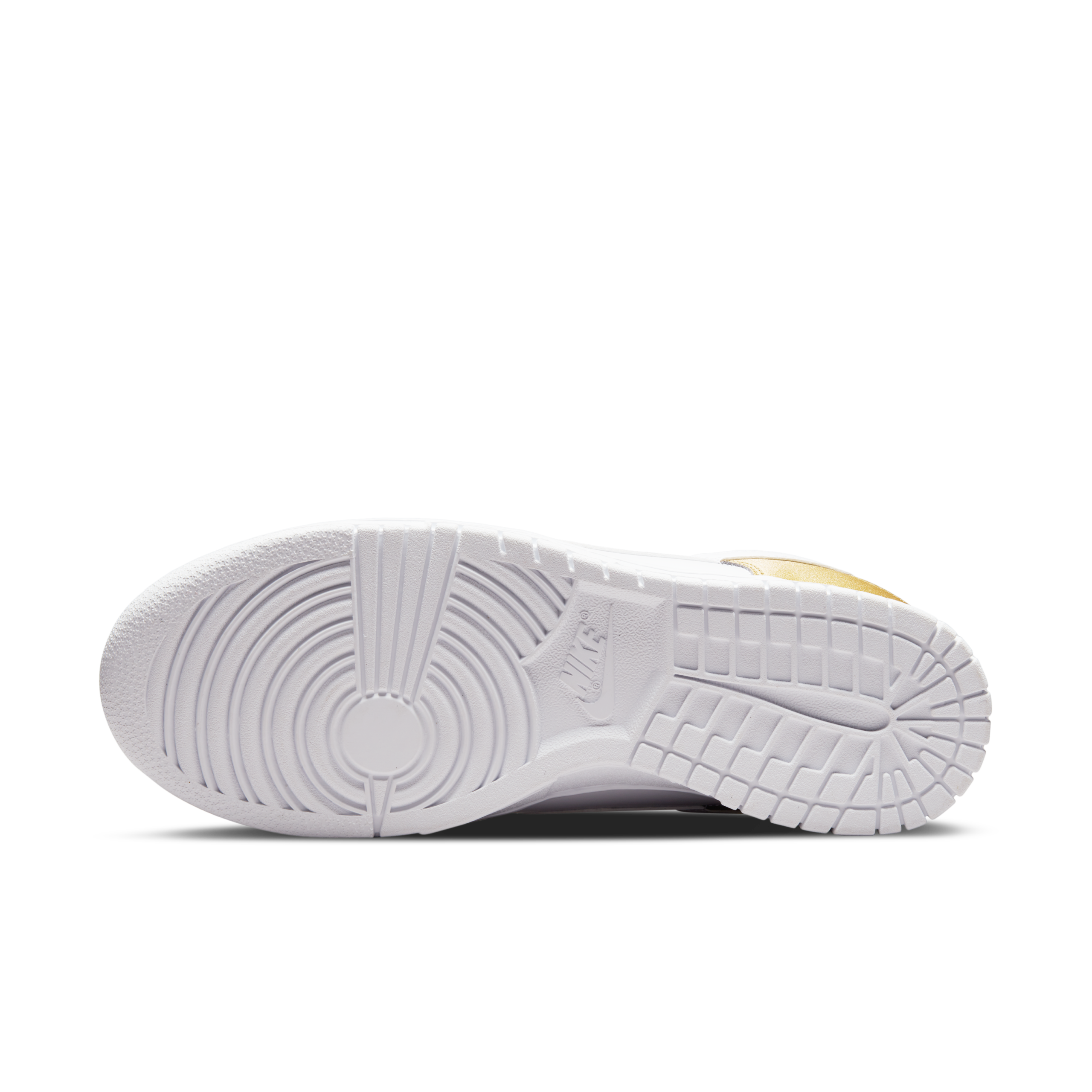 Nike Dunk Low SE ‘White Metallic Gold Silver’ DH4403-700 - Image 2