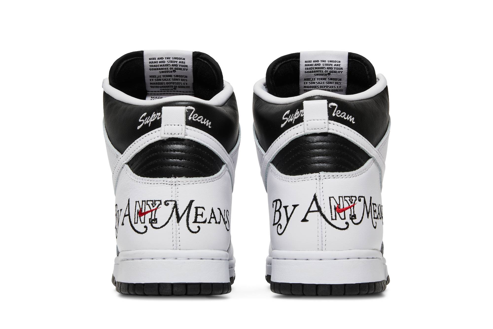 Supreme x Nike SB Dunk High ‘By Any Means Black’ DN3741-002 - Image 7