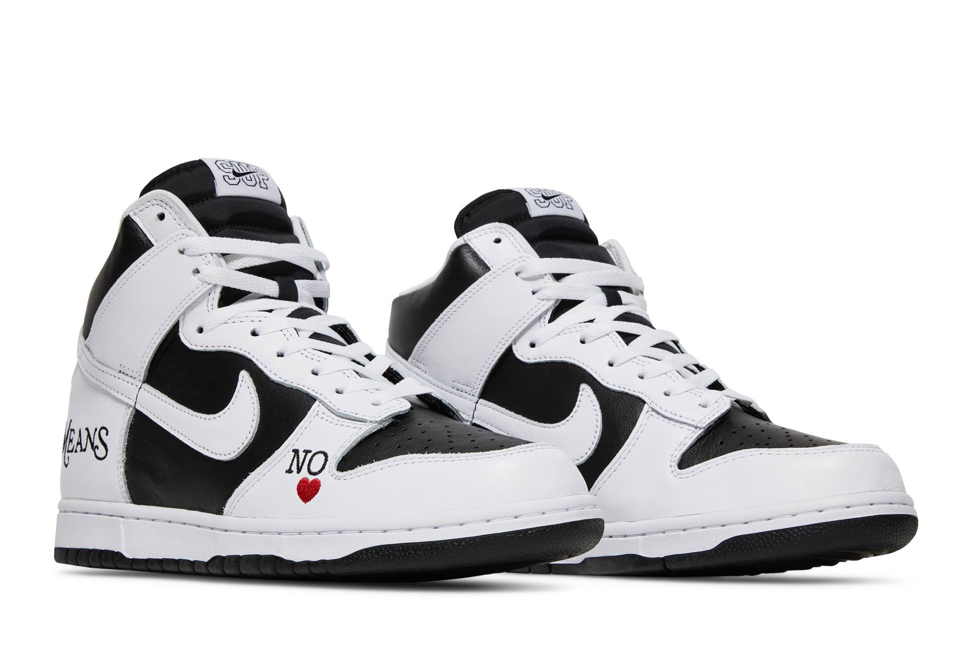 Supreme x Nike SB Dunk High ‘By Any Means Black’ DN3741-002 - Image 9