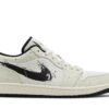 Air Jordan 1 Low ‘Brushstroke Swoosh – Paint Splatter’ DM3528-100