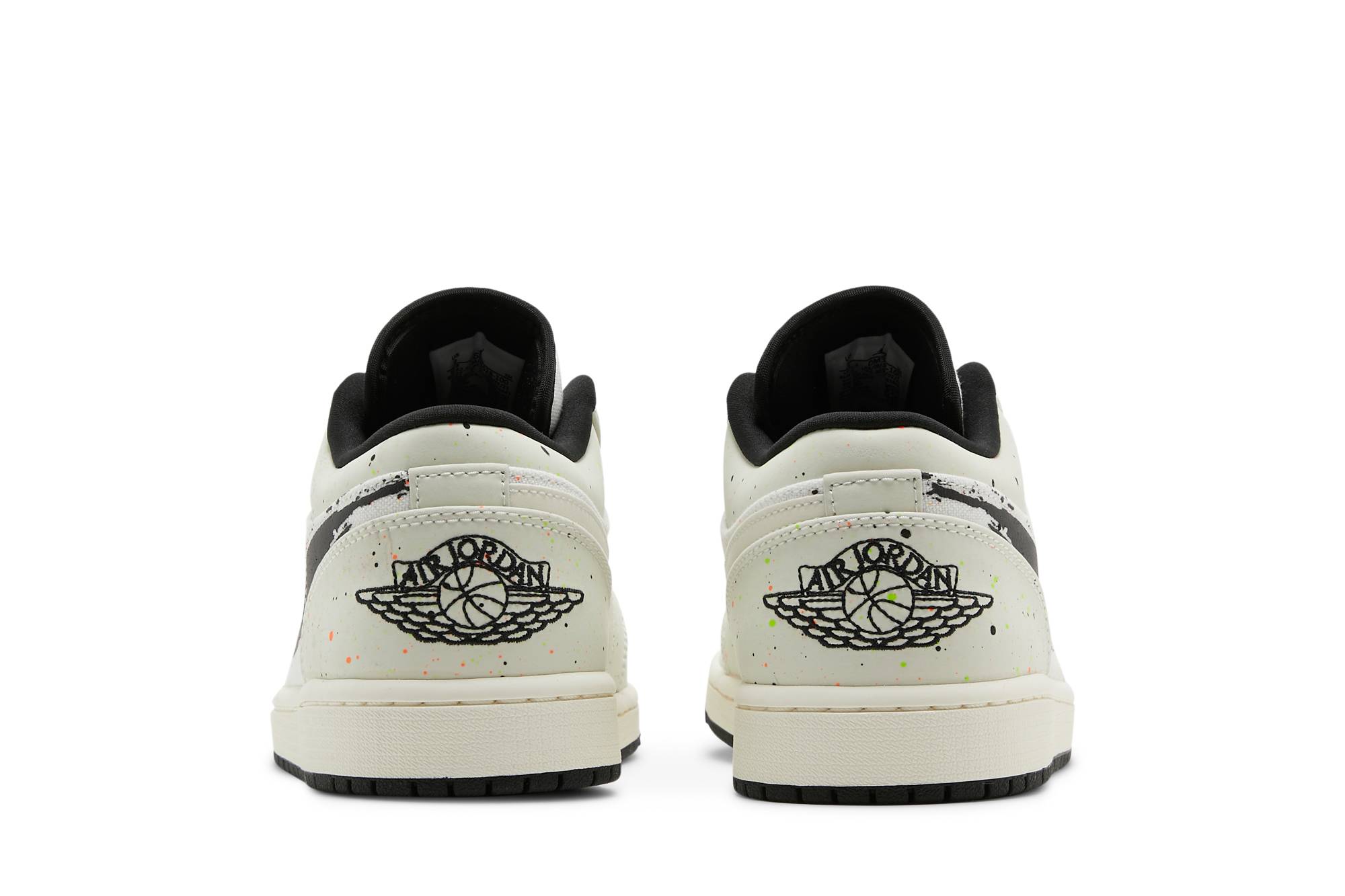 Air Jordan 1 Low ‘Brushstroke Swoosh – Paint Splatter’ DM3528-100 - Image 6
