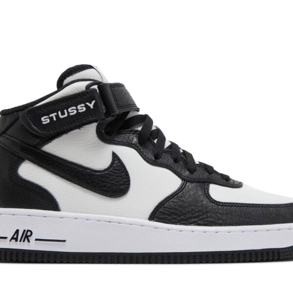 STUSSY x Nike Air Force 1 Mid ‘Black Grey’ DJ7840-002