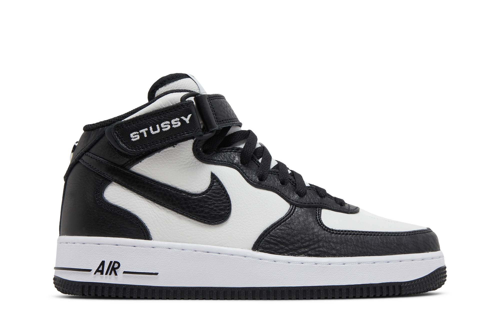 STUSSY x Nike Air Force 1 Mid ‘Black Grey’ DJ7840-002