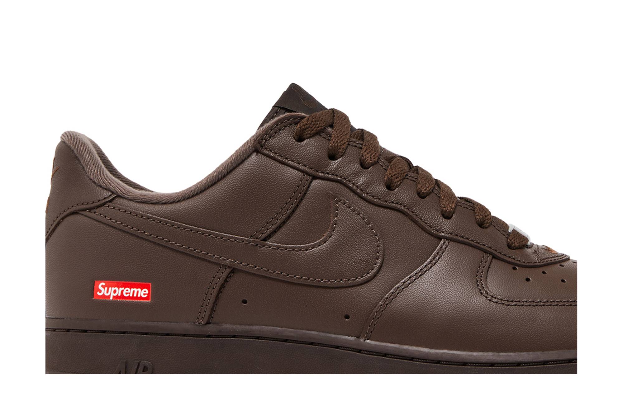Supreme x Nike Air Force 1 Low ‘Baroque Brown’ CU9225-200 - Image 2