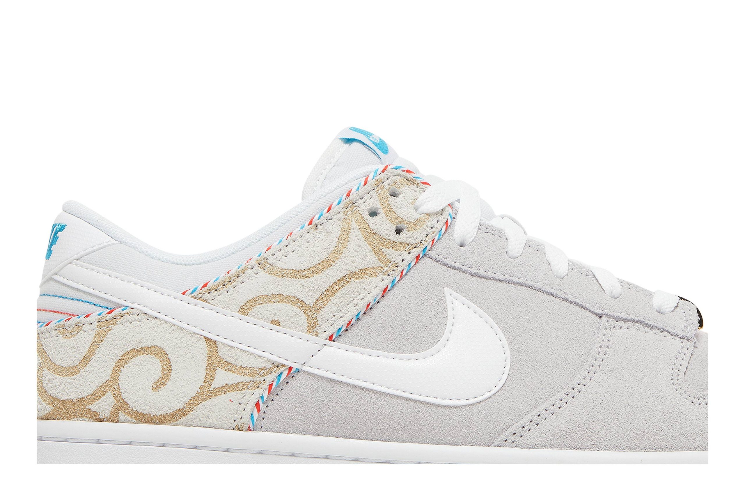 Nike Dunk Low ‘Barber Shop Grey’ DH7614-500 - Image 2