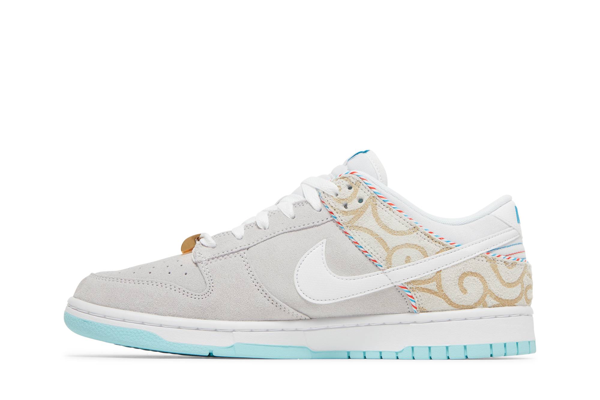 Nike Dunk Low ‘Barber Shop Grey’ DH7614-500 - Image 3