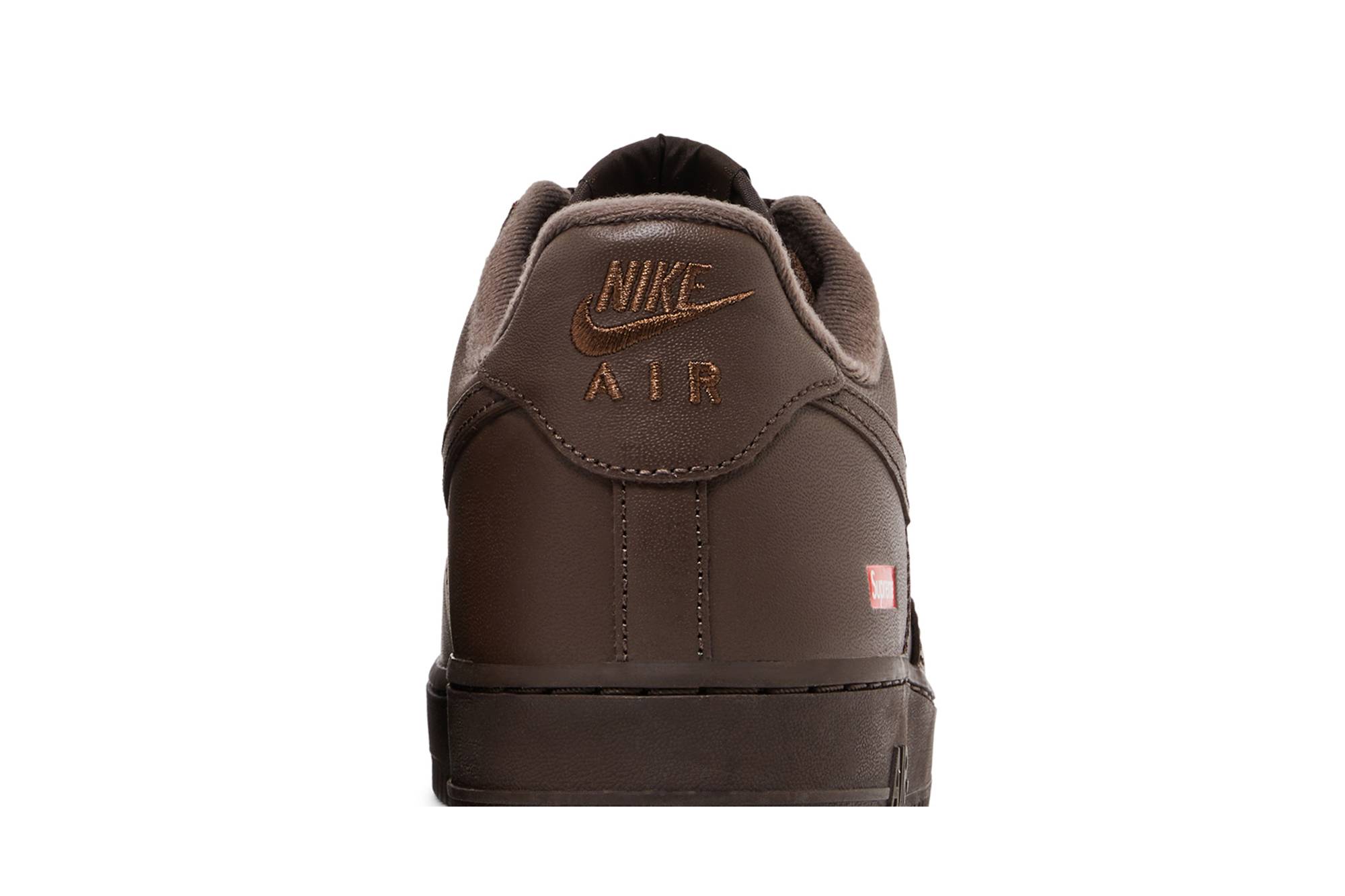 Supreme x Nike Air Force 1 Low ‘Baroque Brown’ CU9225-200 - Image 7