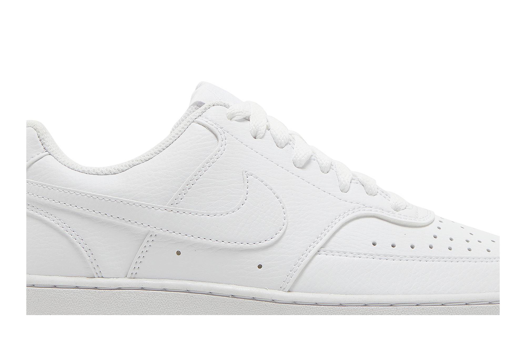 Nike Court Vision Low Next Nature ‘Triple White’ DH3158-100 - Image 2