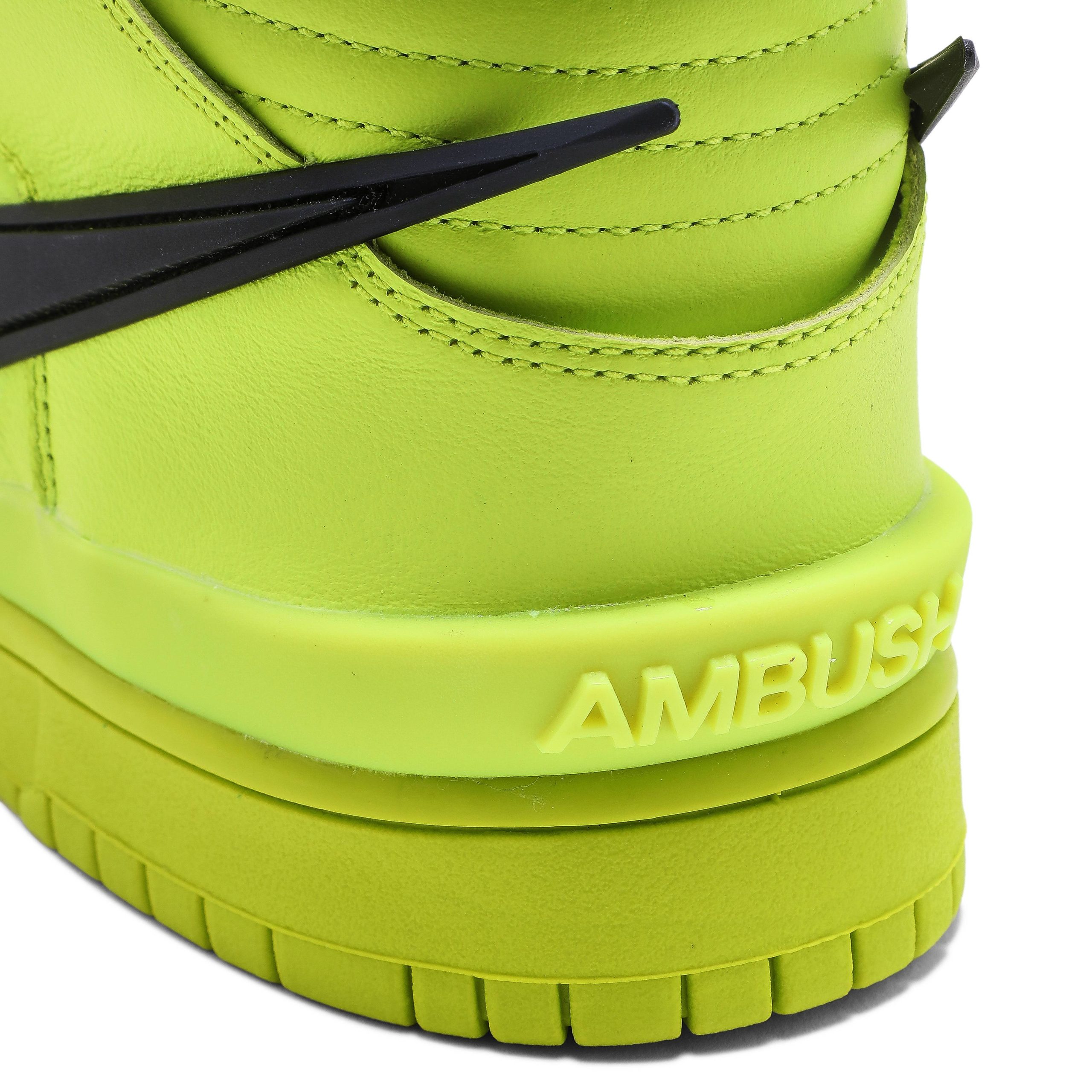 Nike Dunk High x AMBUSH ‘Flash Lime’ CU7544-300 - Image 2