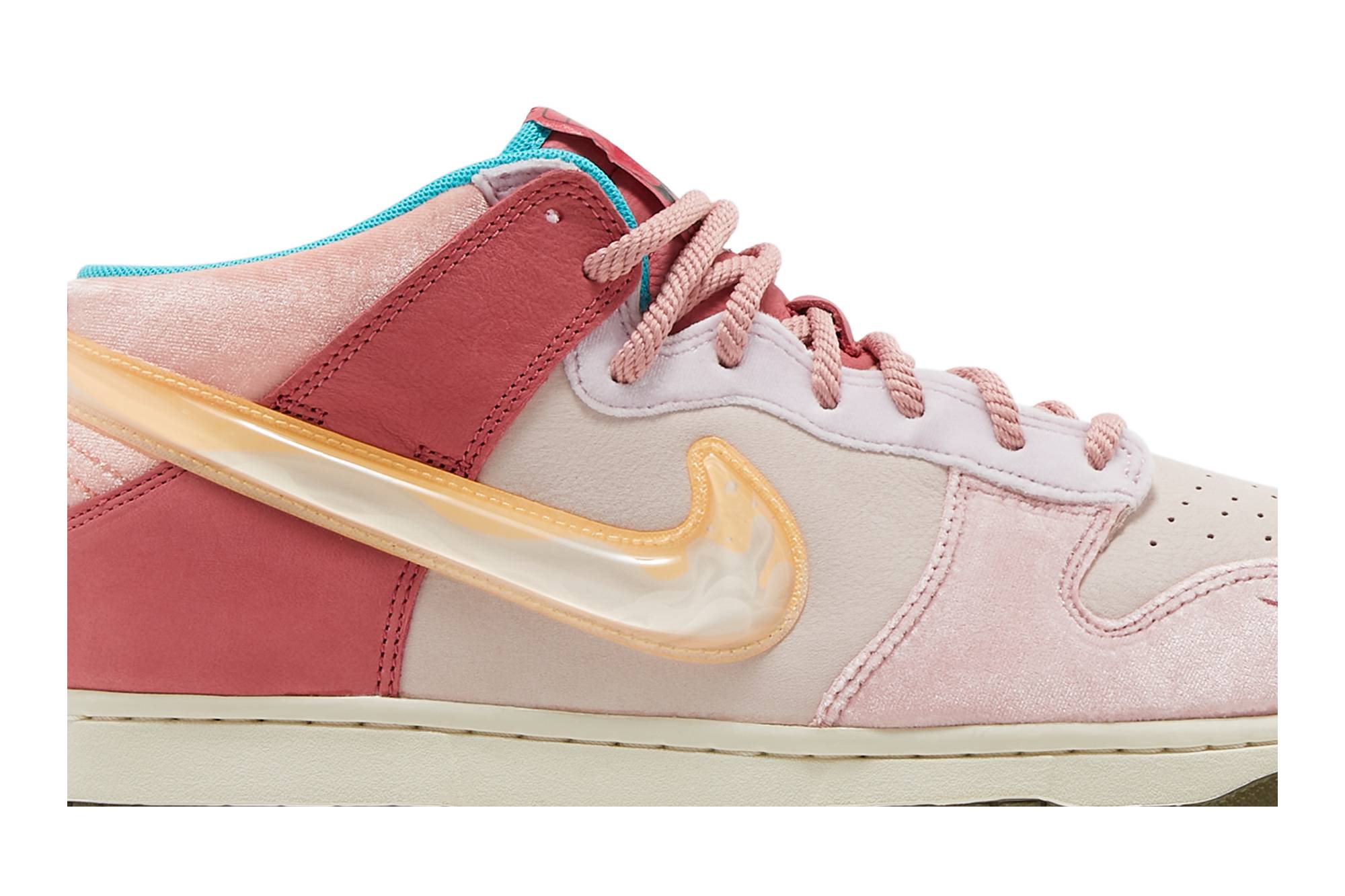 Nike Dunk Mid x Social Status ‘Strawberry Milk’ DJ1173-600 - Image 2
