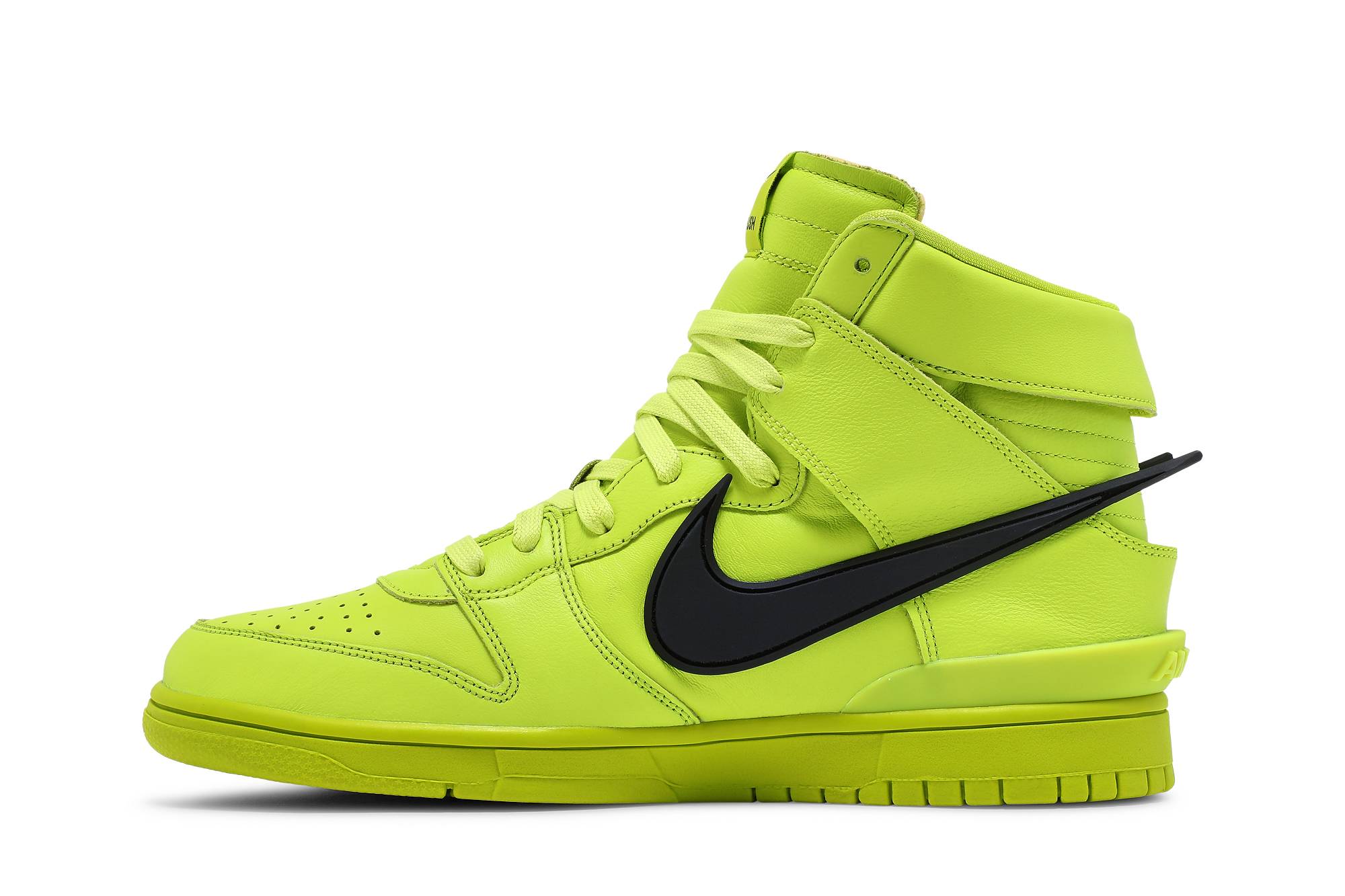 Nike Dunk High x AMBUSH ‘Flash Lime’ CU7544-300 - Image 4