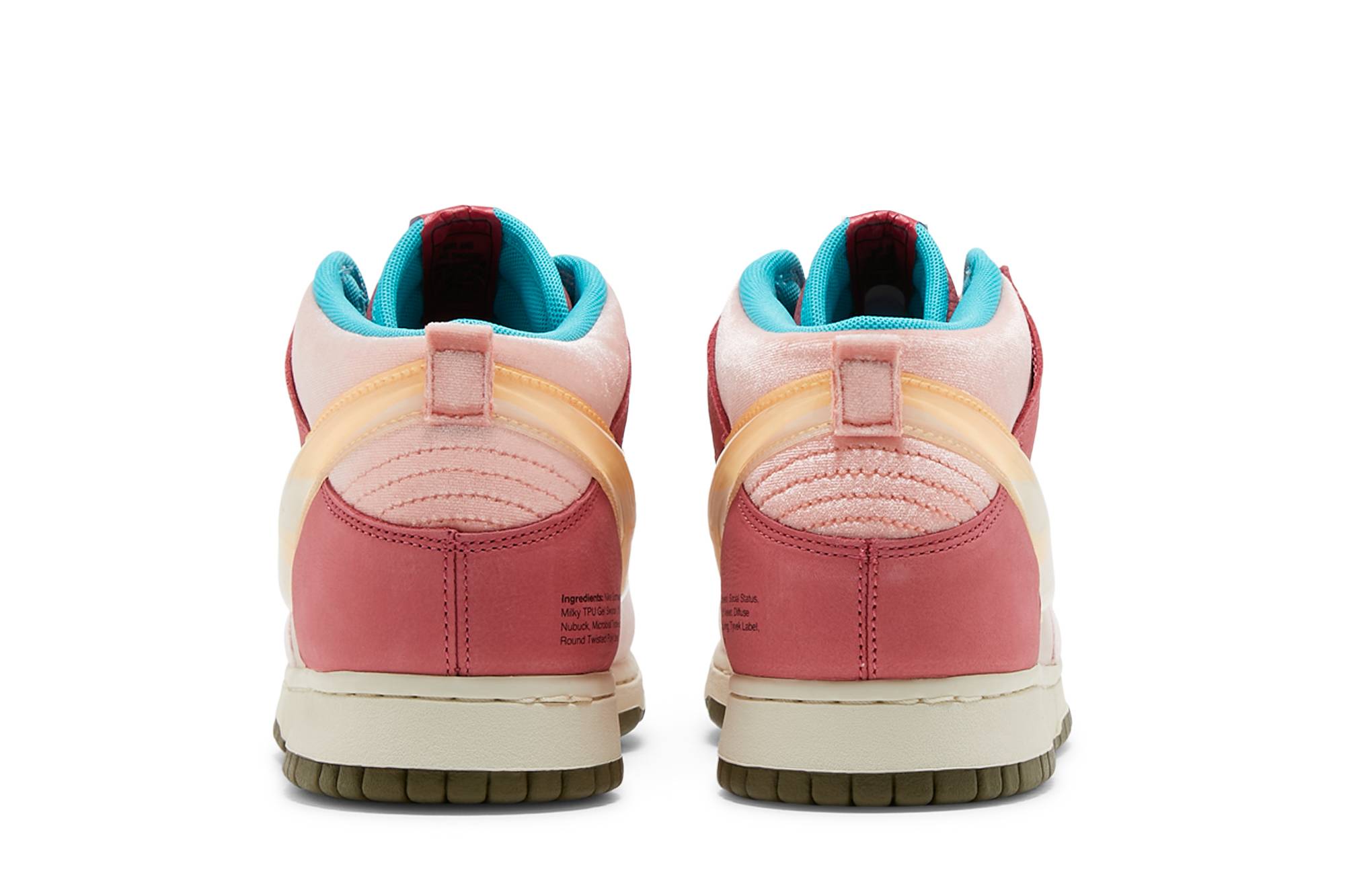 Nike Dunk Mid x Social Status ‘Strawberry Milk’ DJ1173-600 - Image 6