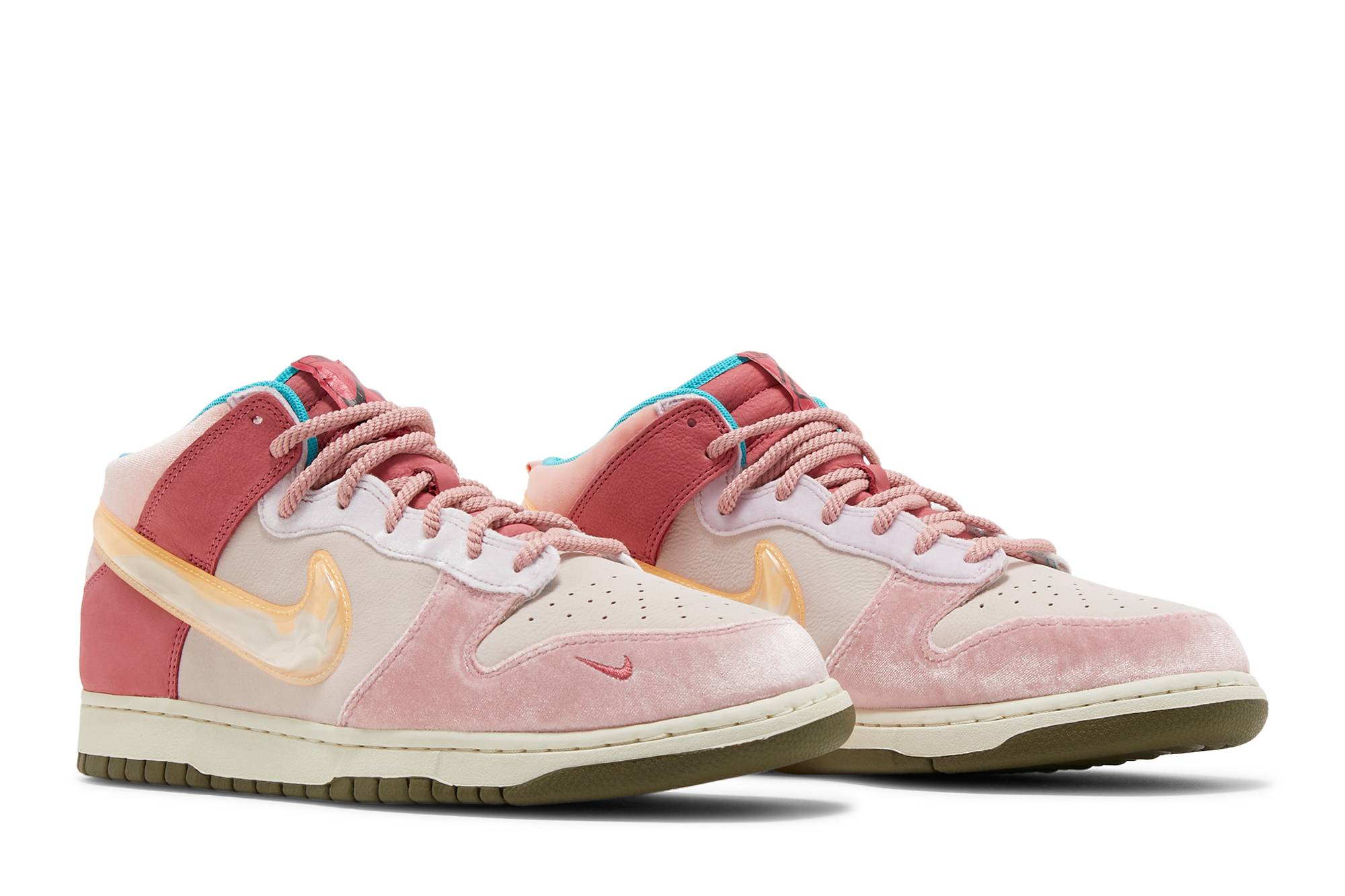 Nike Dunk Mid x Social Status ‘Strawberry Milk’ DJ1173-600 - Image 8