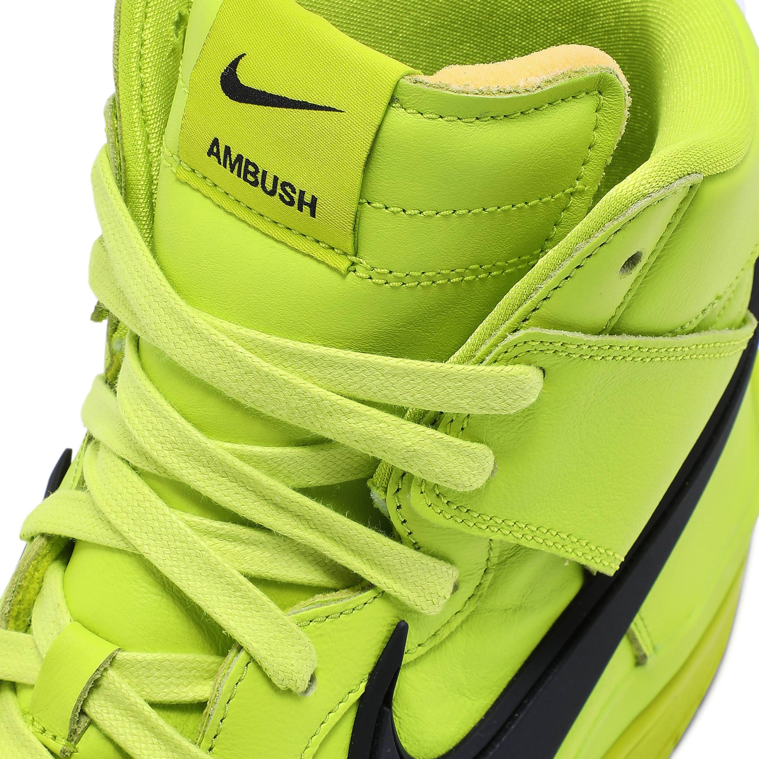 Nike Dunk High x AMBUSH ‘Flash Lime’ CU7544-300 - Image 10