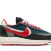 sacai x UNDERCOVER x Nike LDWaffle ‘Midnight Spruce University Red’ DJ4877-300