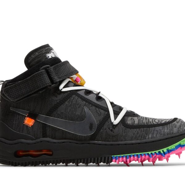 Off-White x Nike Air Force 1 Mid ‘Black’ DO6290-001