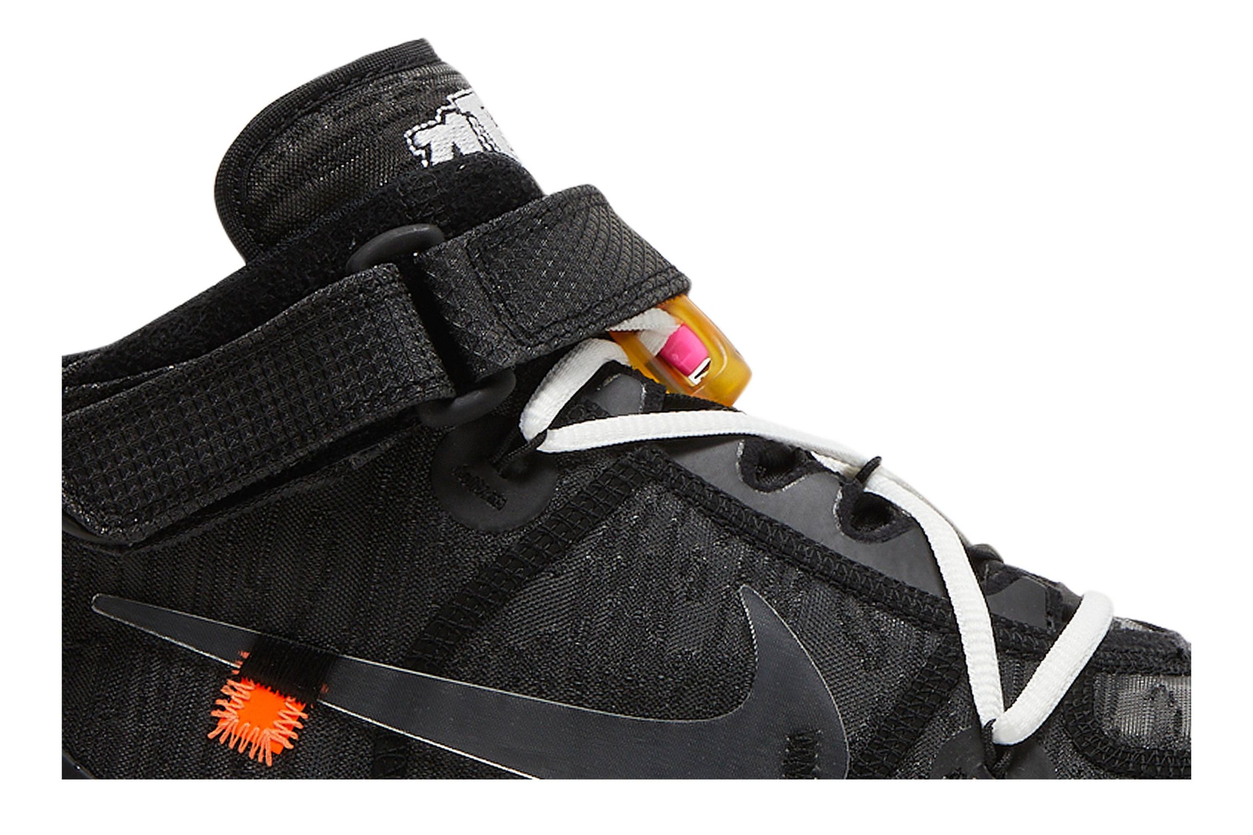 Off-White x Nike Air Force 1 Mid ‘Black’ DO6290-001 - Image 3