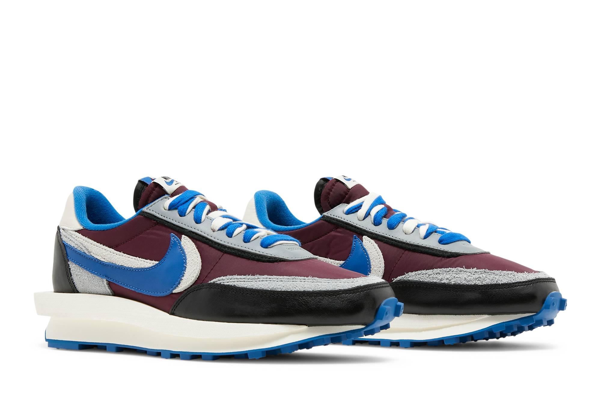 sacai x UNDERCOVER x Nike LDWaffle ‘Night Maroon Team Royal’ DJ4877-600 - Image 8