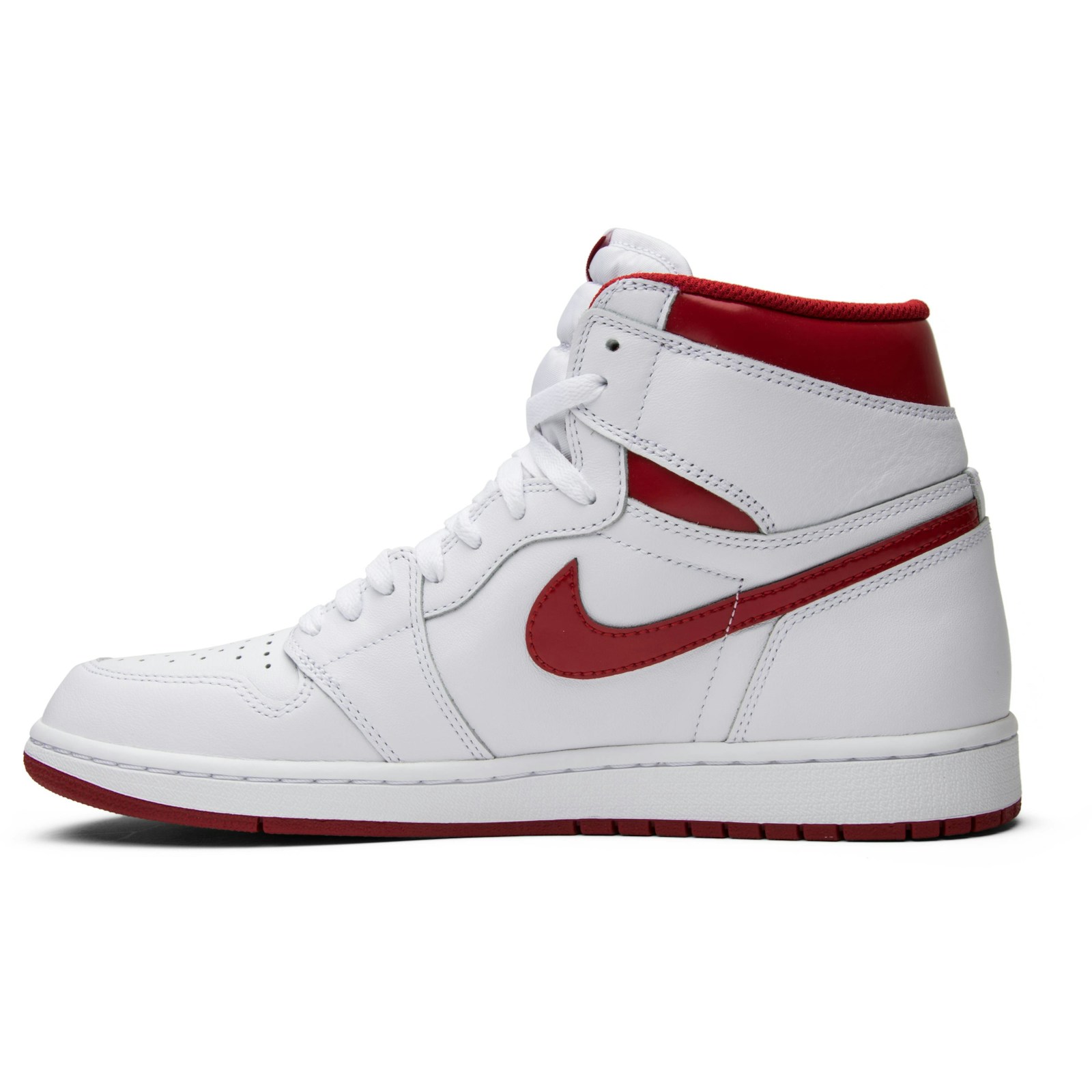Red Ribbon Recon x Air Jordan 1 Retro High ‘Supreme & Louis Vuitton’ Custom 555088-103 - Image 3
