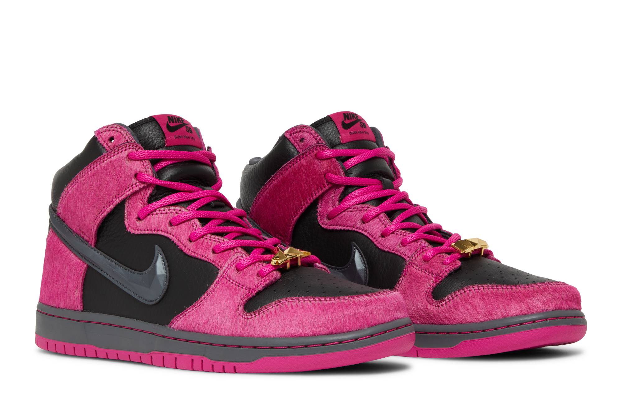 Run The Jewels x Nike SB Dunk High ‘Active Pink’ DX4356-600 - Image 8