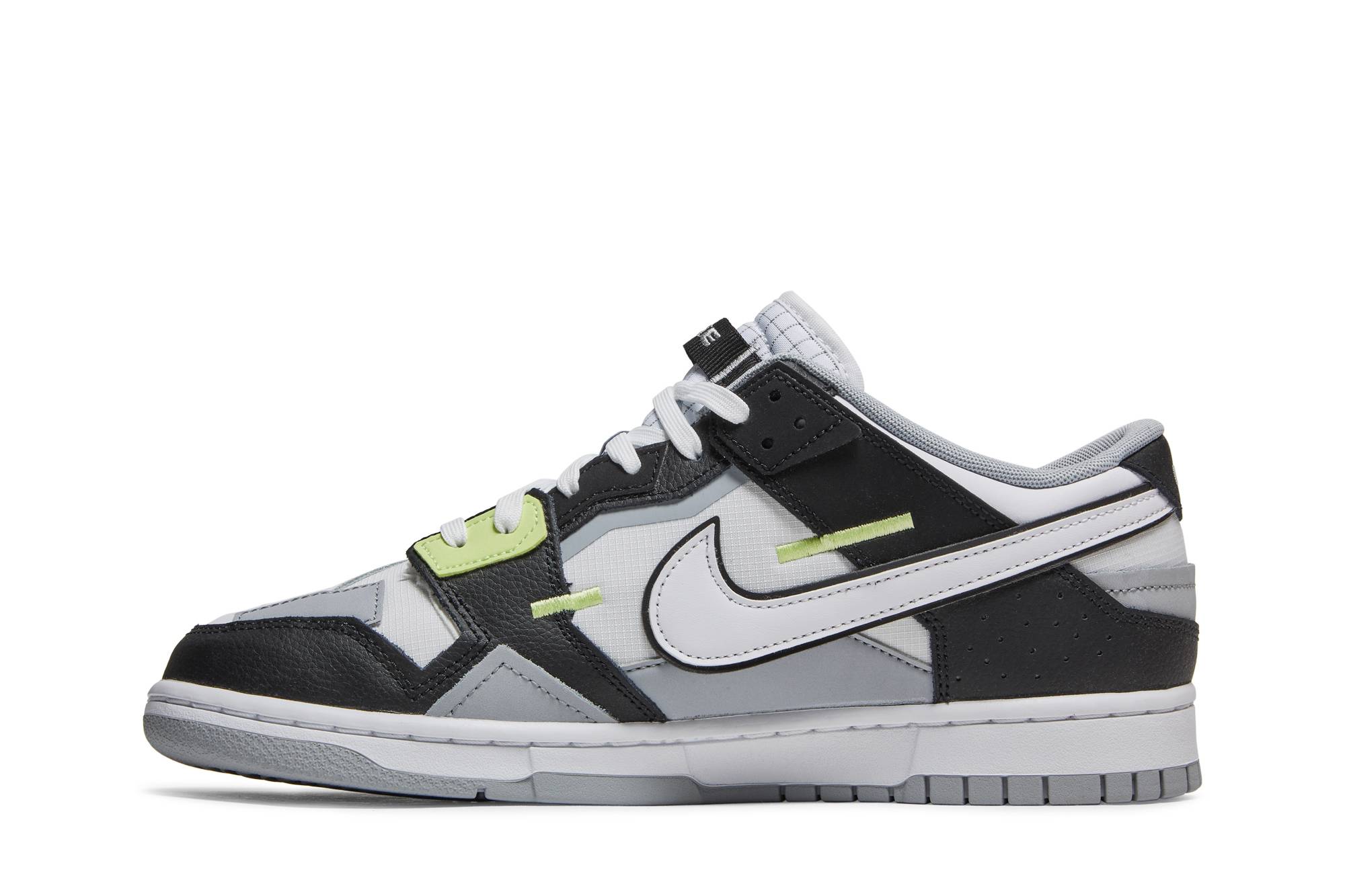 Nike Dunk Low Scrap ‘Wolf Grey’ DC9723-001 - Image 3