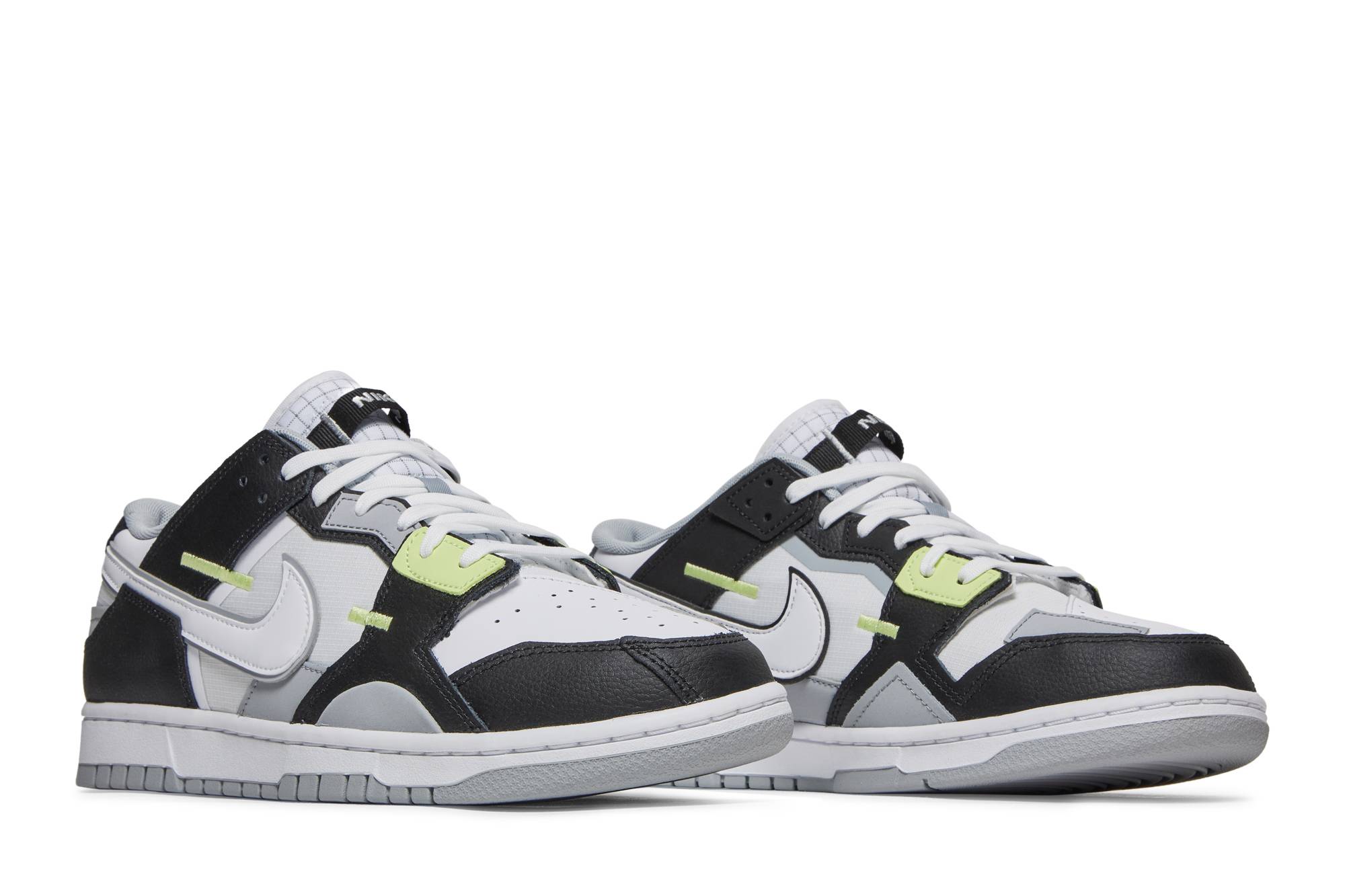 Nike Dunk Low Scrap ‘Wolf Grey’ DC9723-001 - Image 8