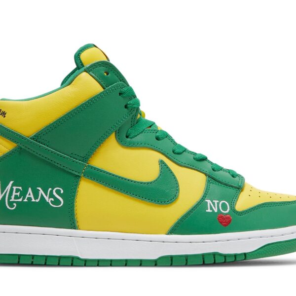 Nike SB Dunk Highx Supreme ‘By Any Means Brazil’ DN3741-700