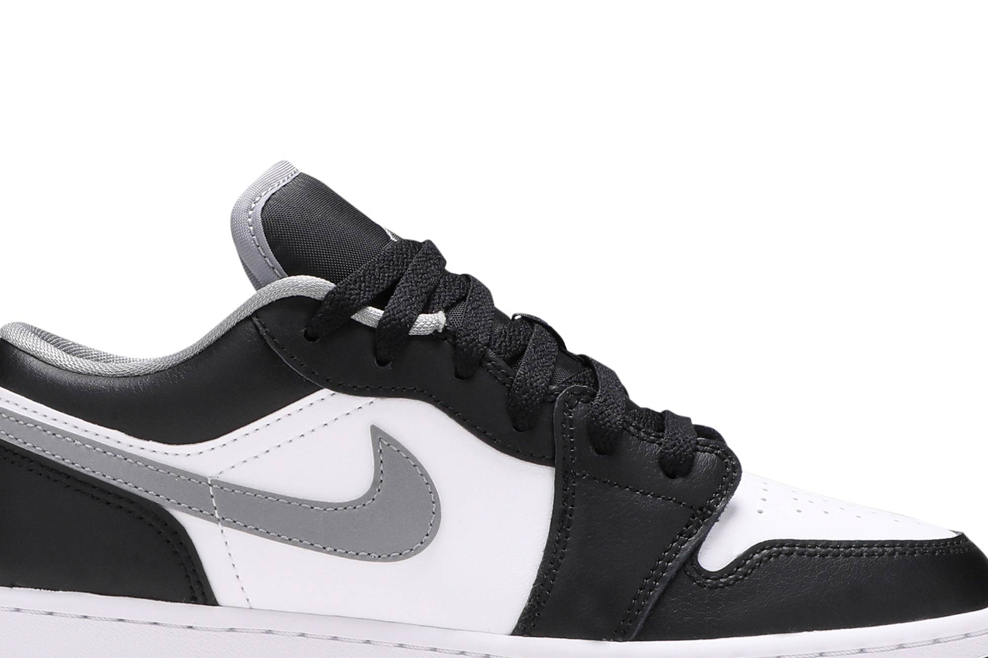 Air Jordan 1 Low ‘Black Medium Grey’ 553560-040 - Image 2