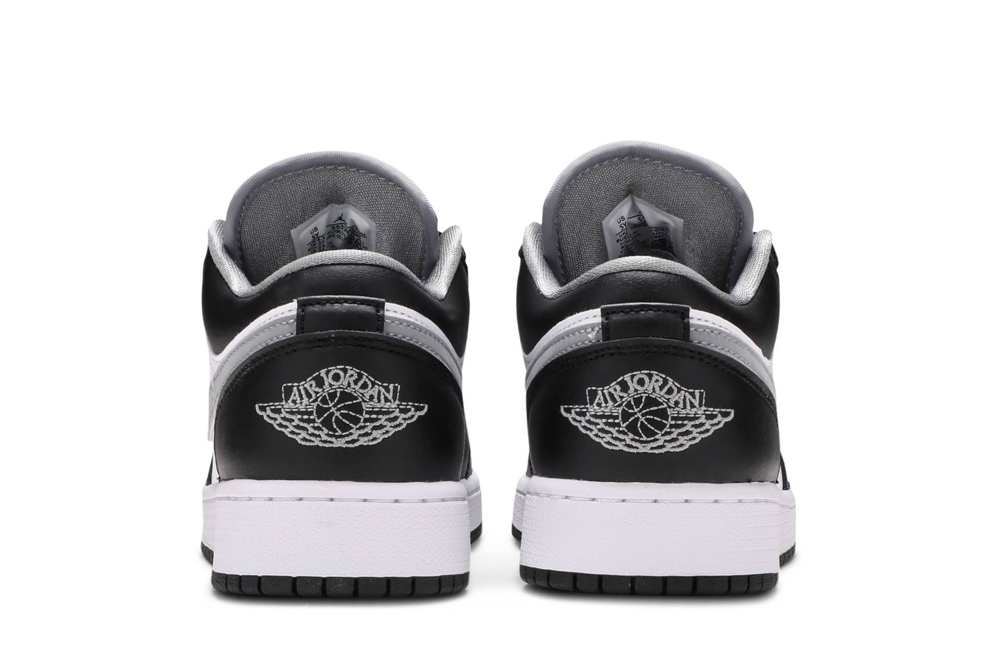 Air Jordan 1 Low ‘Black Medium Grey’ 553560-040 - Image 6