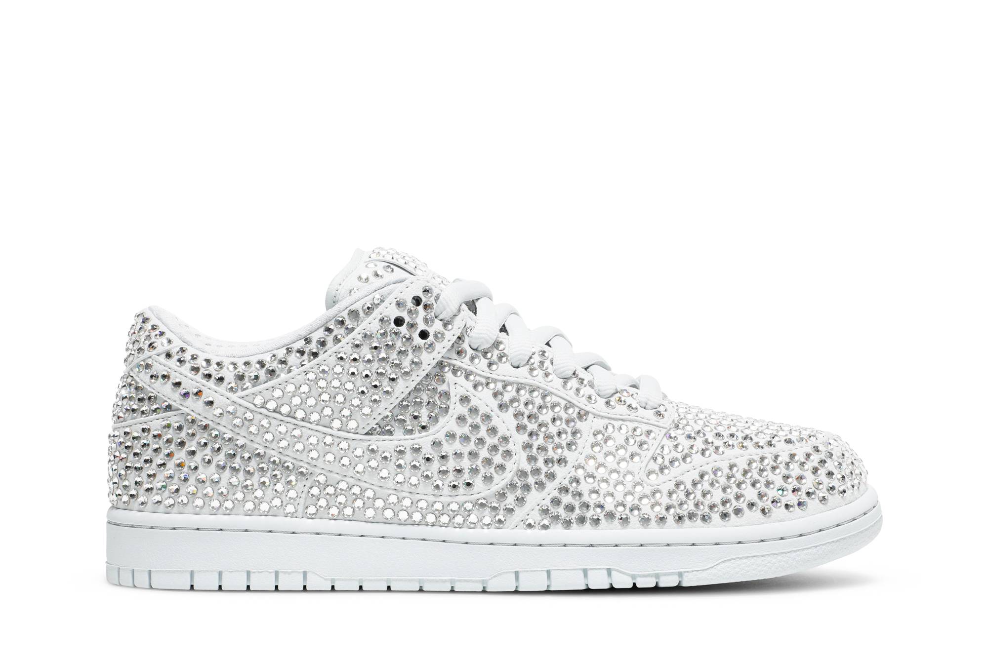 Nike Dunk Low x Cactus Plant Flea Market x Swarovski ‘Pure Platinum’ CZ2670-001