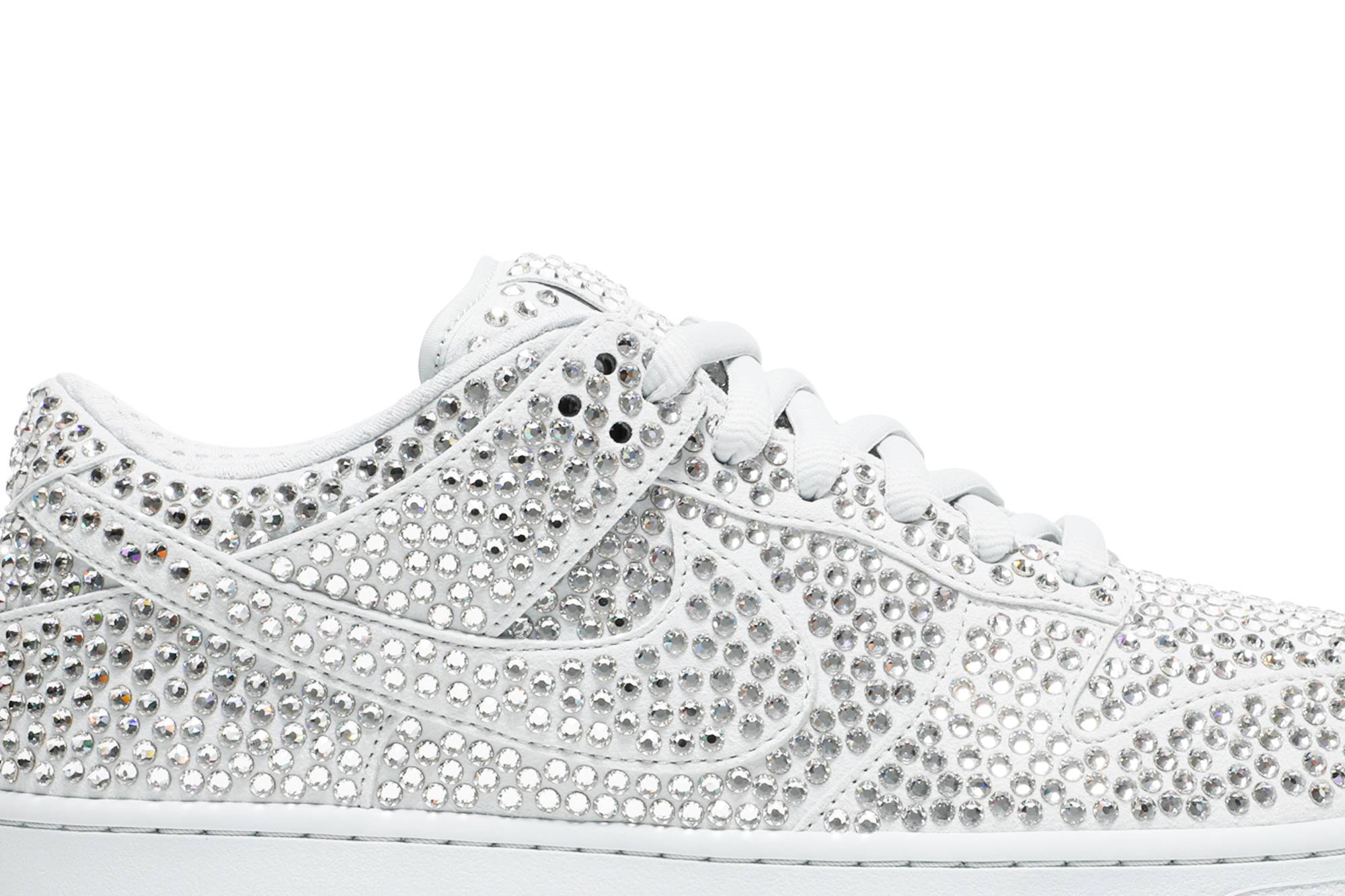 Nike Dunk Low x Cactus Plant Flea Market x Swarovski ‘Pure Platinum’ CZ2670-001 - Image 2