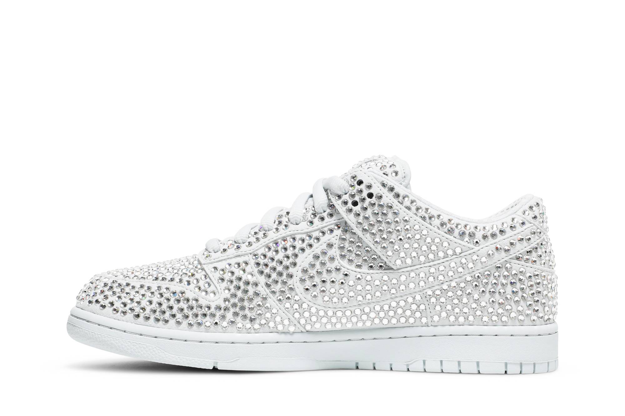Nike Dunk Low x Cactus Plant Flea Market x Swarovski ‘Pure Platinum’ CZ2670-001 - Image 3