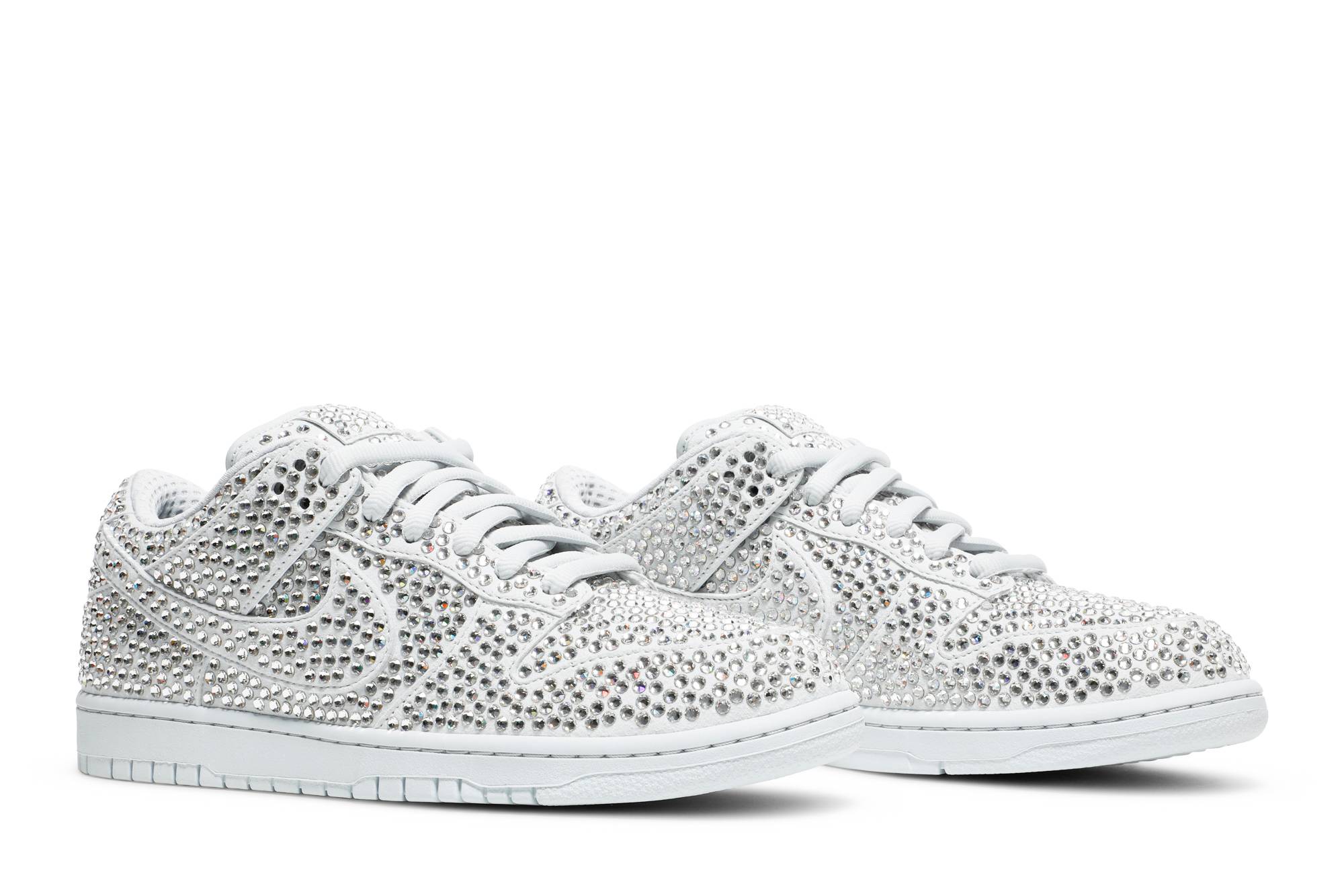 Nike Dunk Low x Cactus Plant Flea Market x Swarovski ‘Pure Platinum’ CZ2670-001 - Image 8