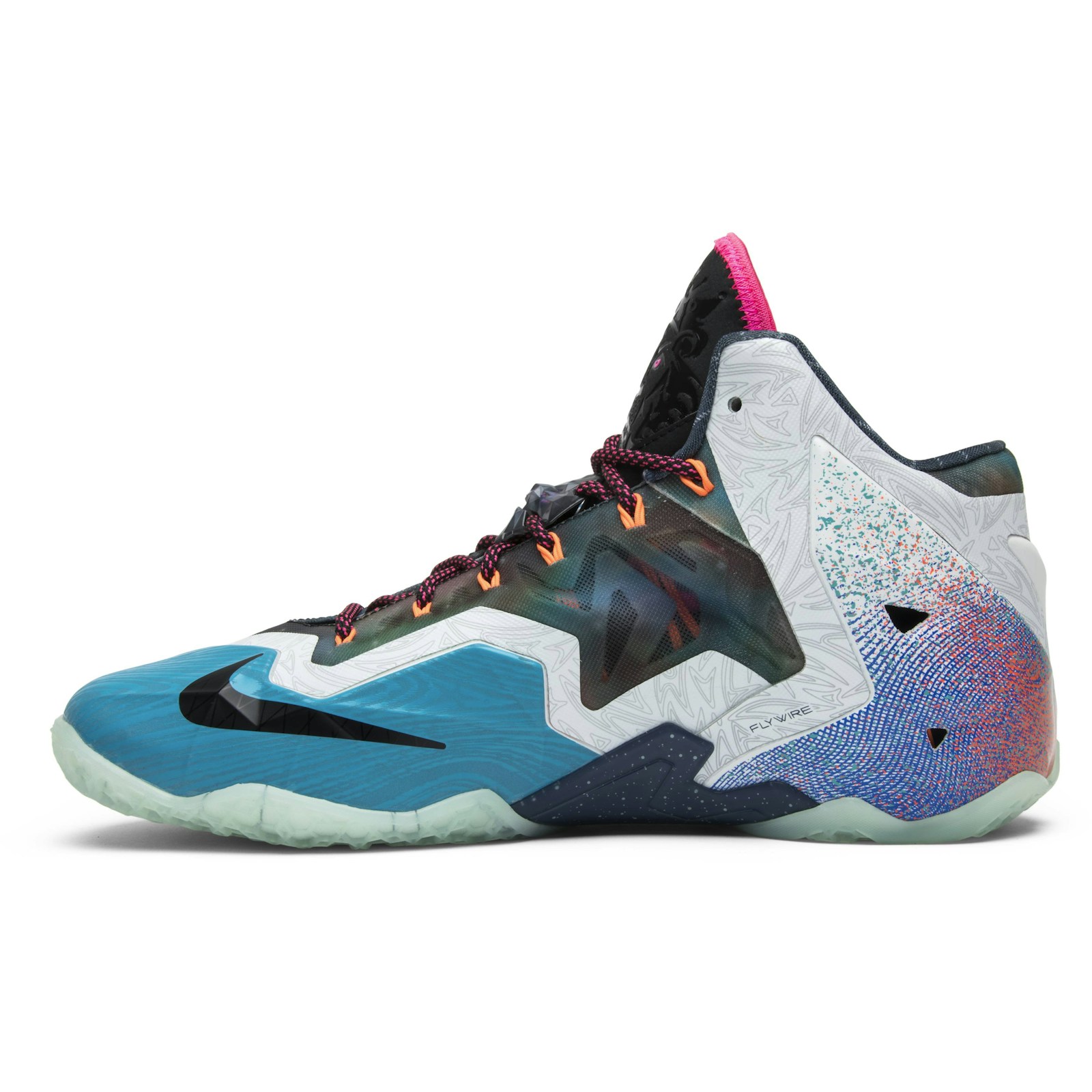 Nike LeBron 11 Premium ‘What The LeBron’ 650884-400 - Image 3