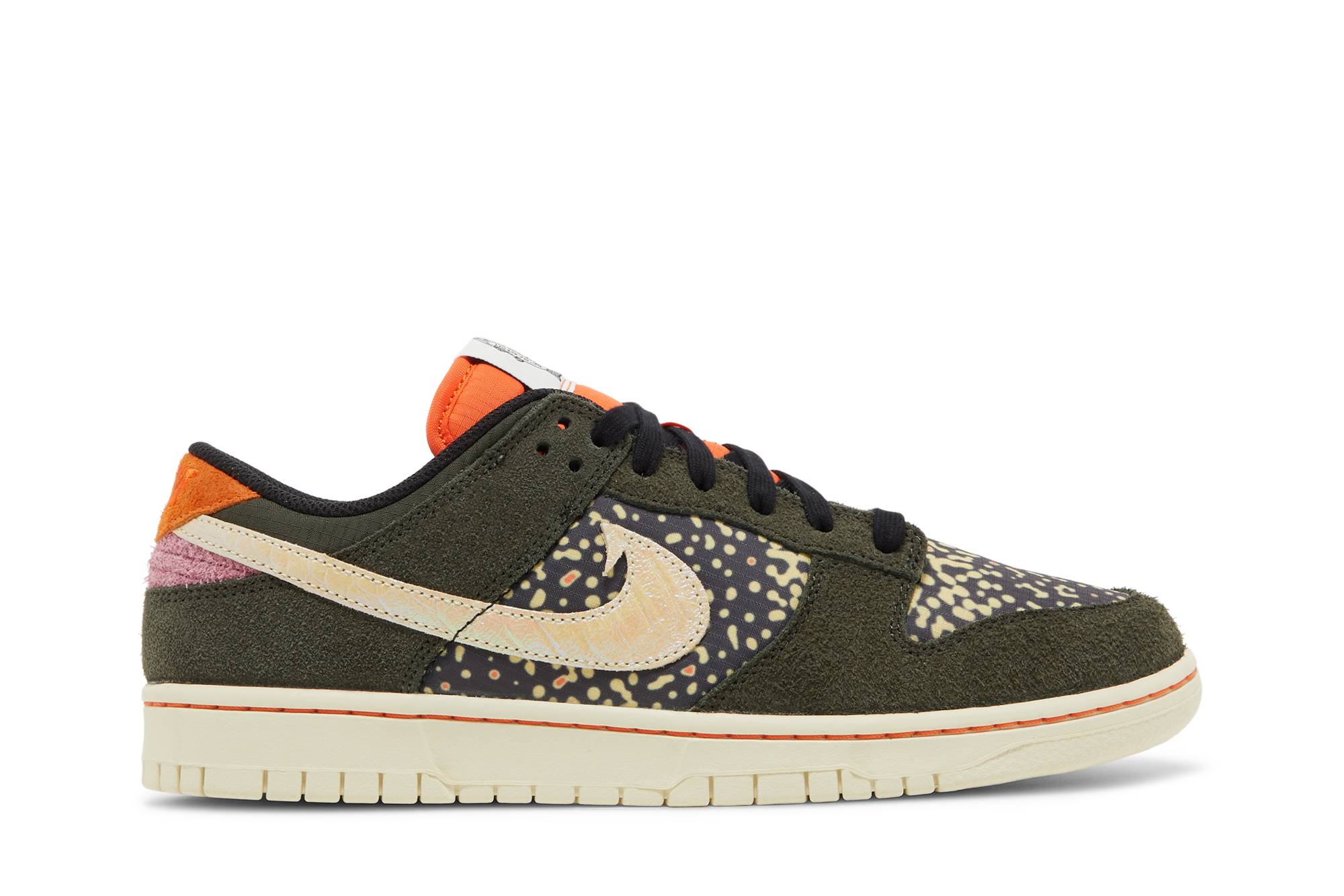 Nike Dunk Low Rainbow Trout ‘SequoiaAlabaster-Safety Orange’ FN7523-300