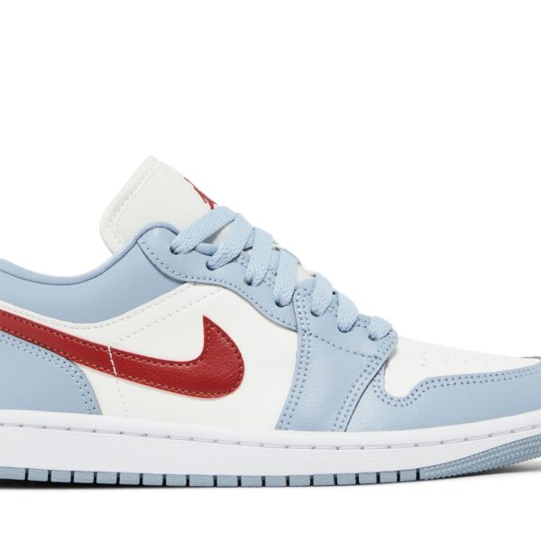 Air Jordan 1 Low ‘Blue Whisper Dune Red’ DC0774-164