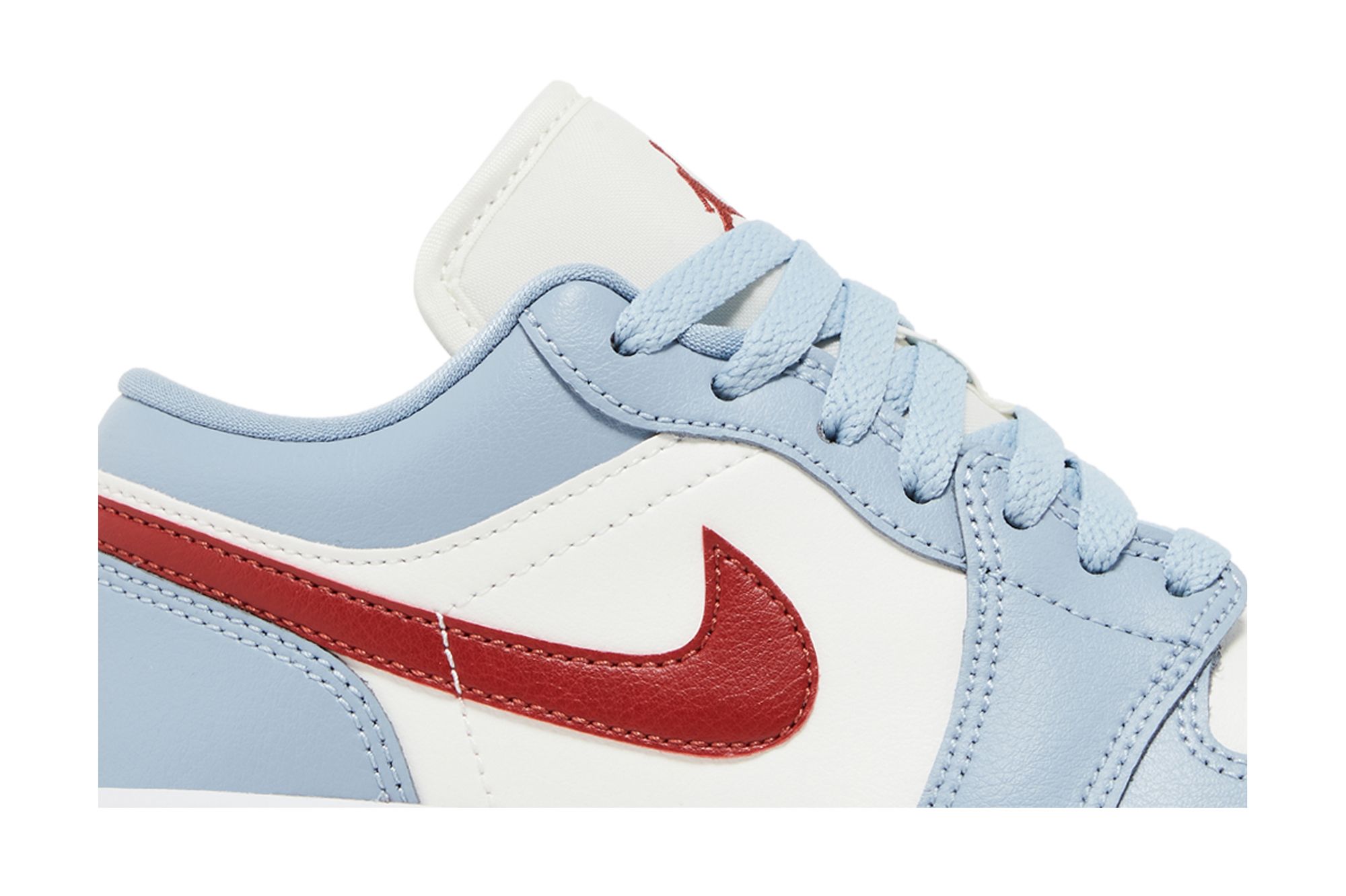 Air Jordan 1 Low ‘Blue Whisper Dune Red’ DC0774-164 - Image 2
