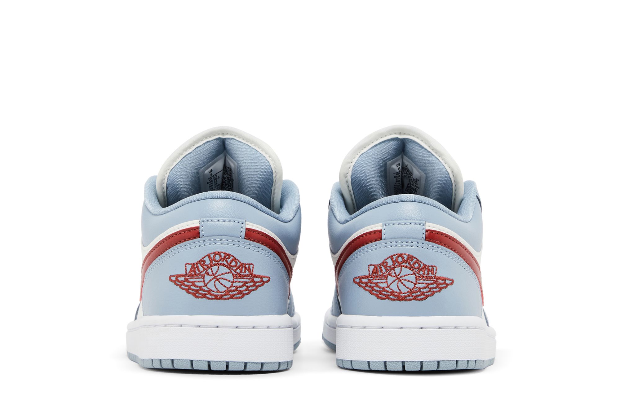 Air Jordan 1 Low ‘Blue Whisper Dune Red’ DC0774-164 - Image 6