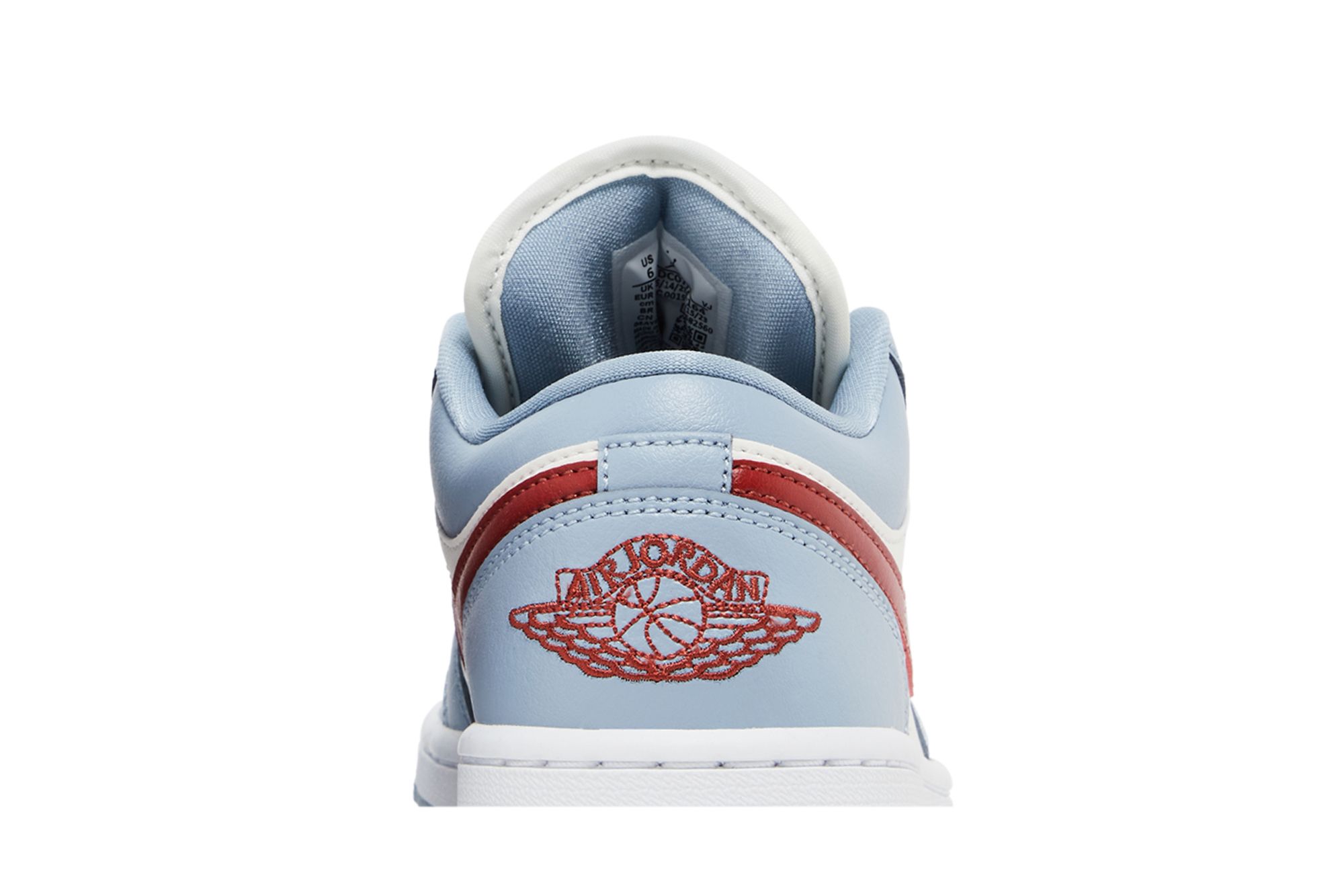 Air Jordan 1 Low ‘Blue Whisper Dune Red’ DC0774-164 - Image 7