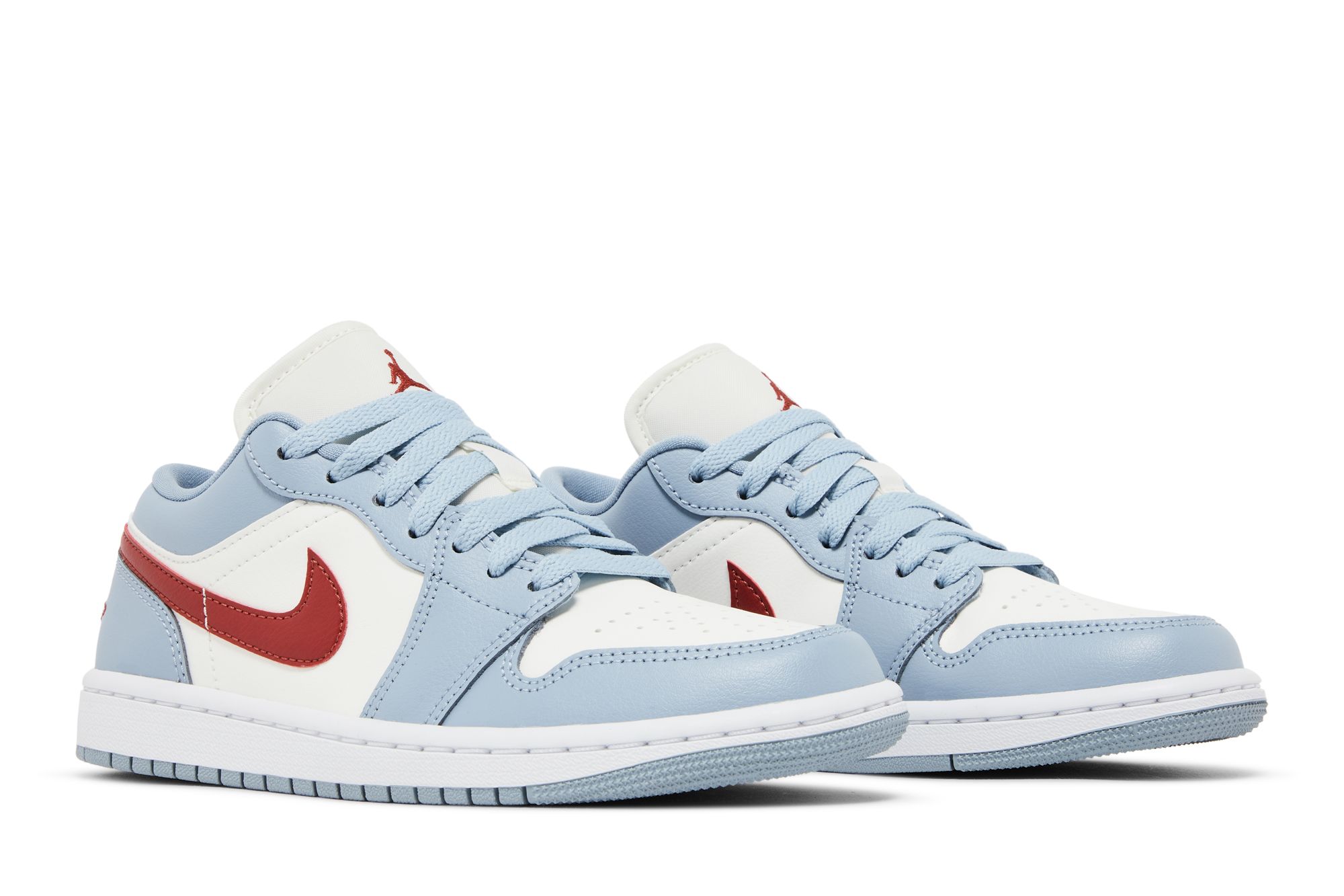 Air Jordan 1 Low ‘Blue Whisper Dune Red’ DC0774-164 - Image 8