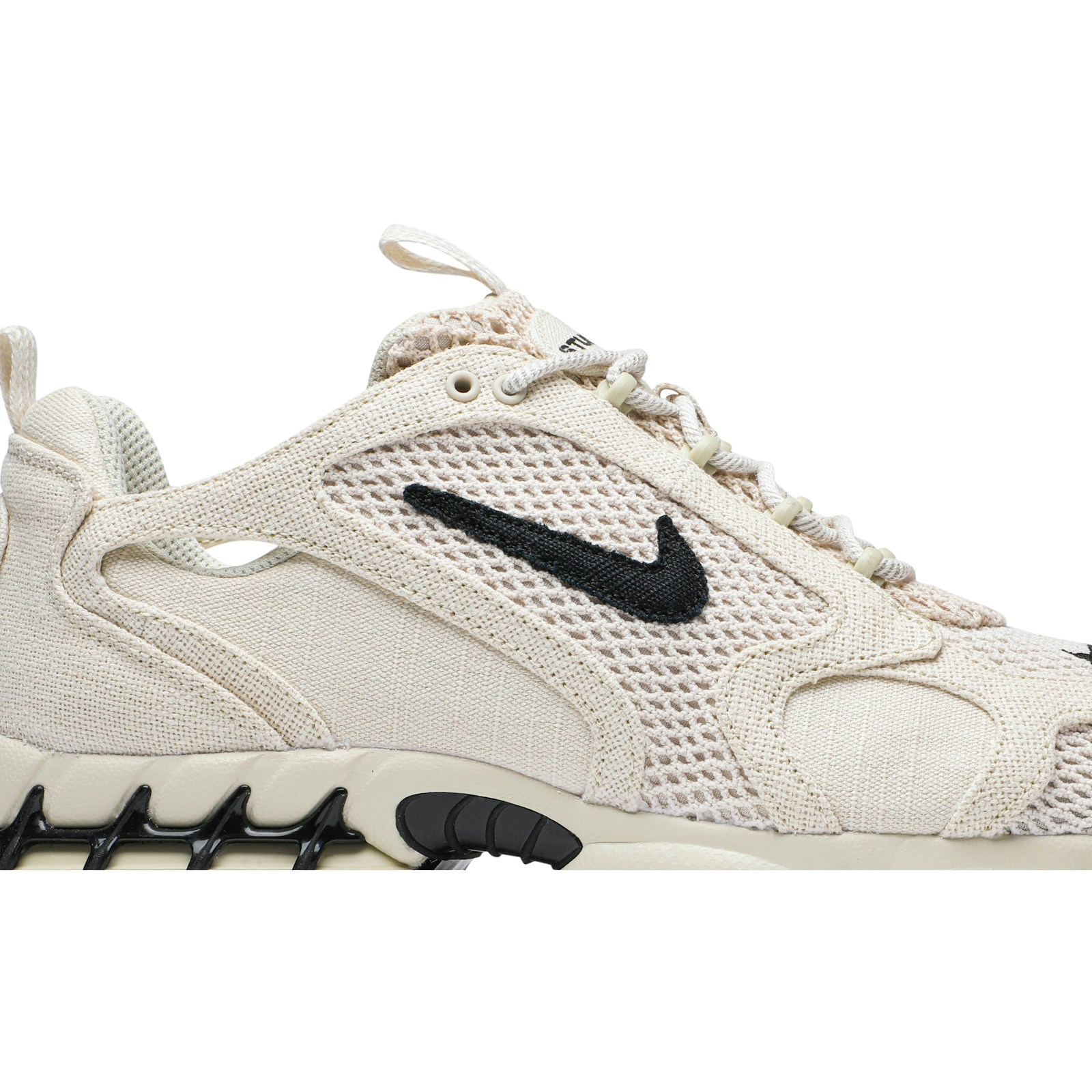 Stussy x Nike Air Zoom Spiridon Caged 2 ‘Fossil’ CQ5486-200 - Image 2