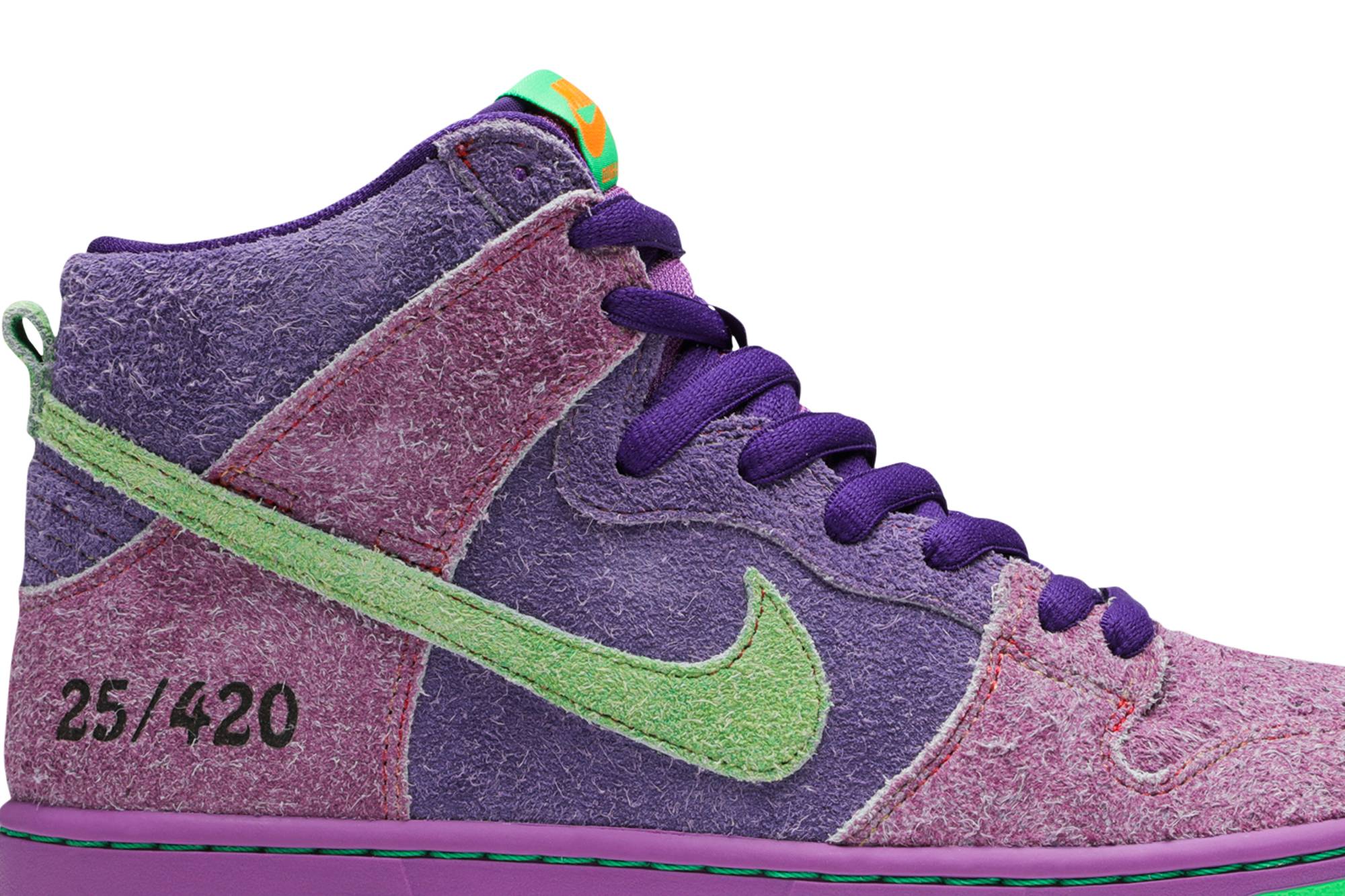 Nike SB Dunk High Pro ‘Reverse Skunk’ CW9971-500 - Image 2