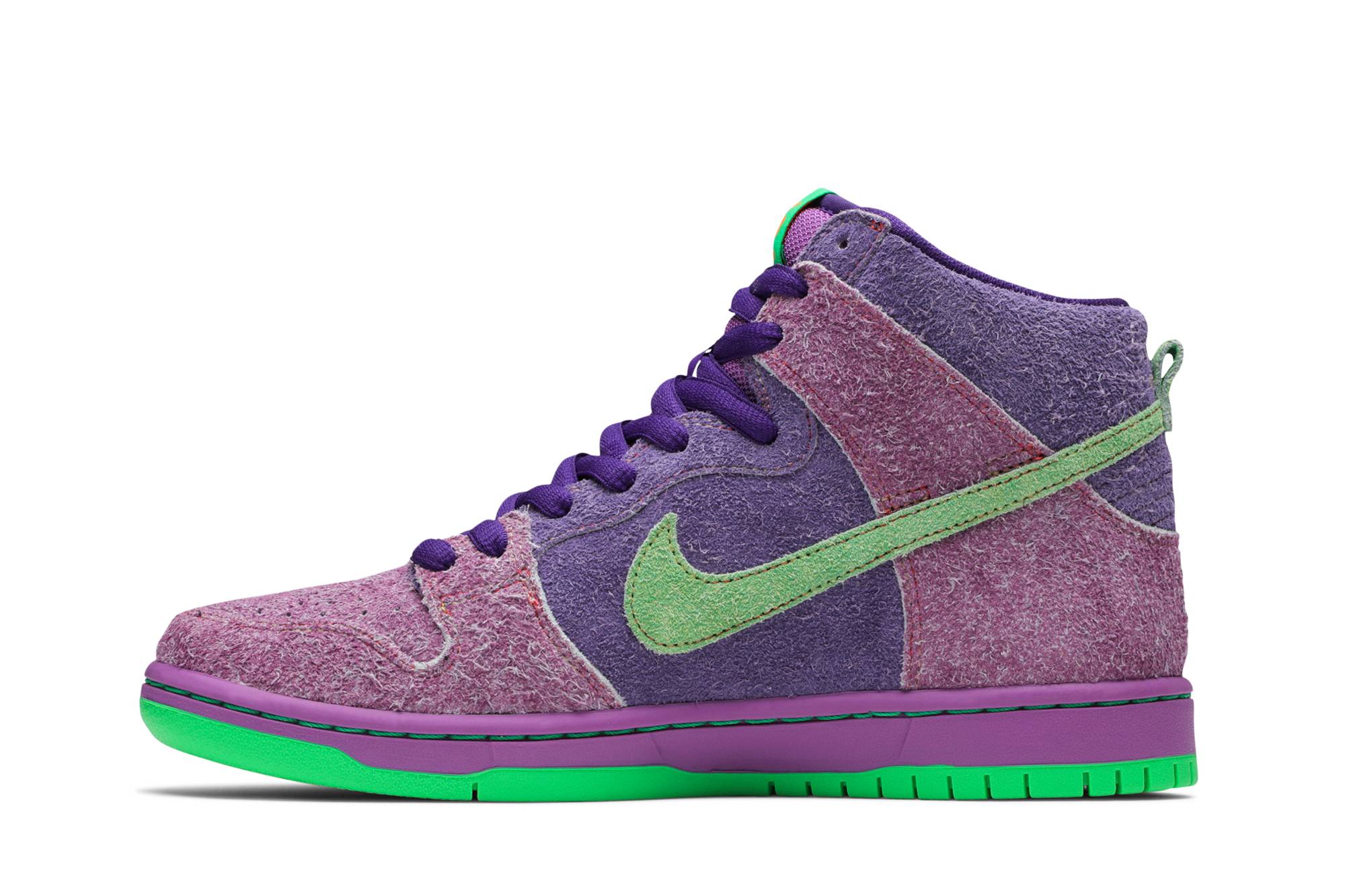 Nike SB Dunk High Pro ‘Reverse Skunk’ CW9971-500 - Image 3
