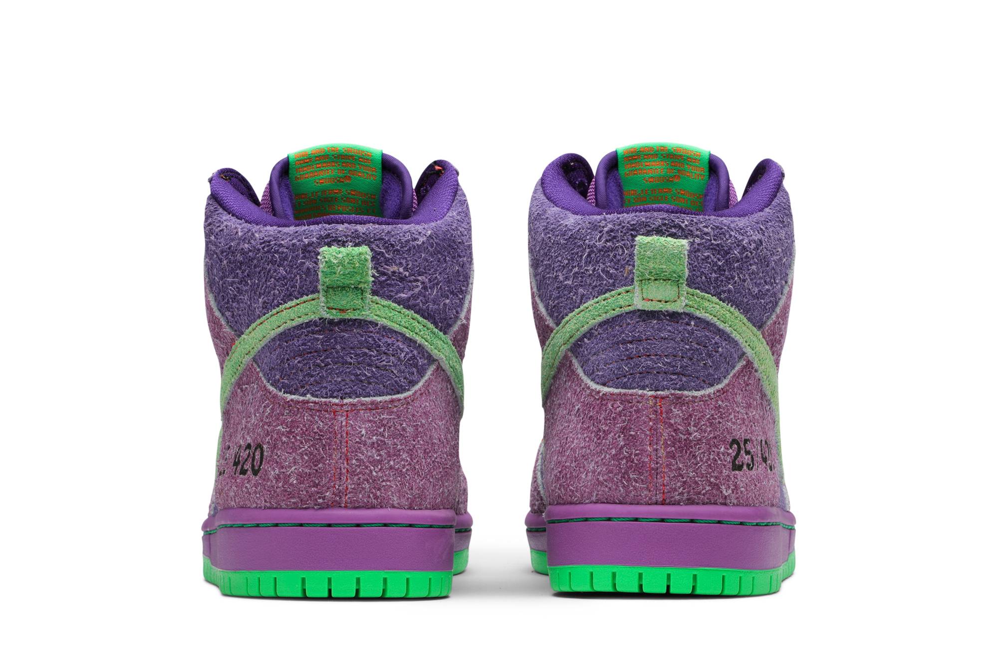 Nike SB Dunk High Pro ‘Reverse Skunk’ CW9971-500 - Image 6